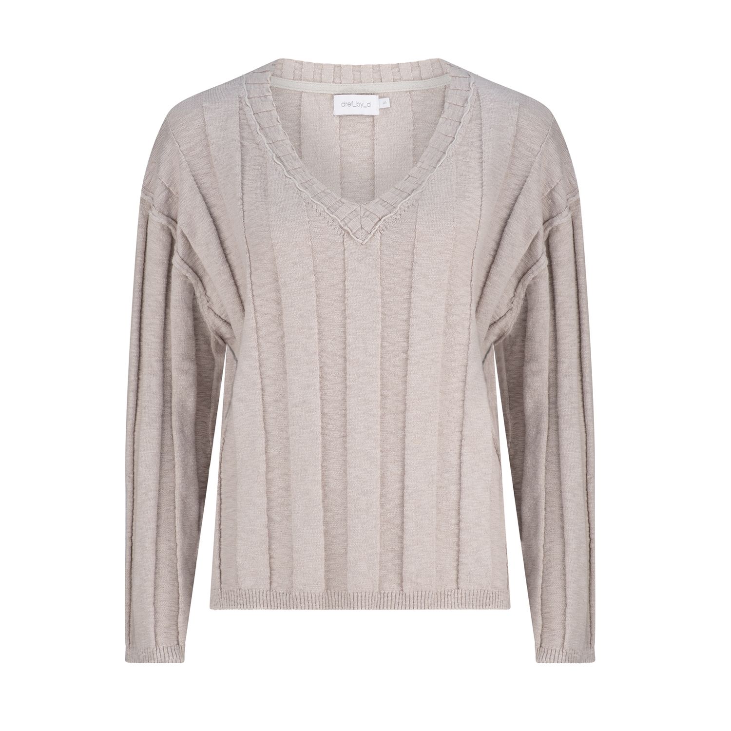 Dref By D Women's Neutrals Dare Jumper - Pumice In Gray