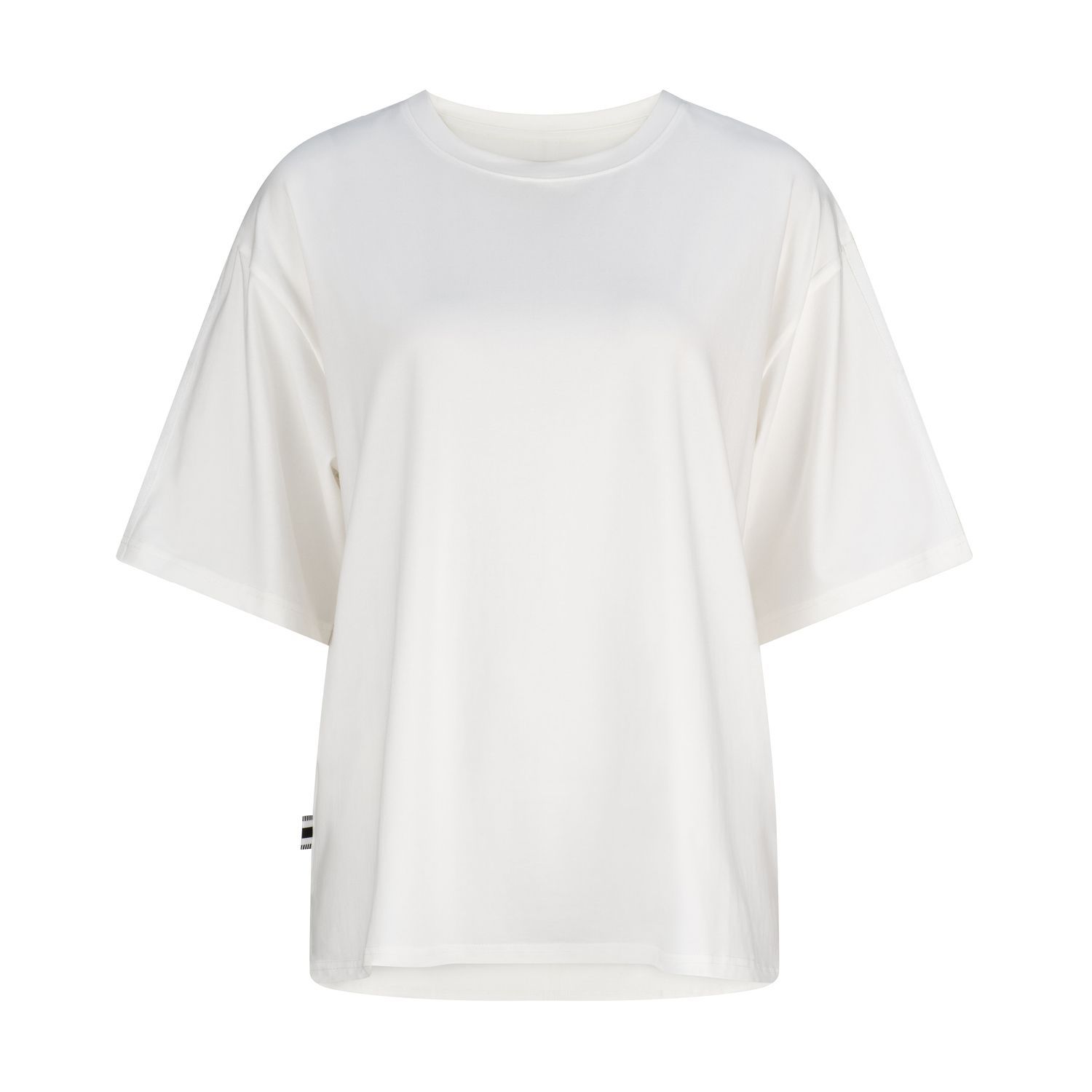Dref By D Women's White Brief Tee - Ivory In White