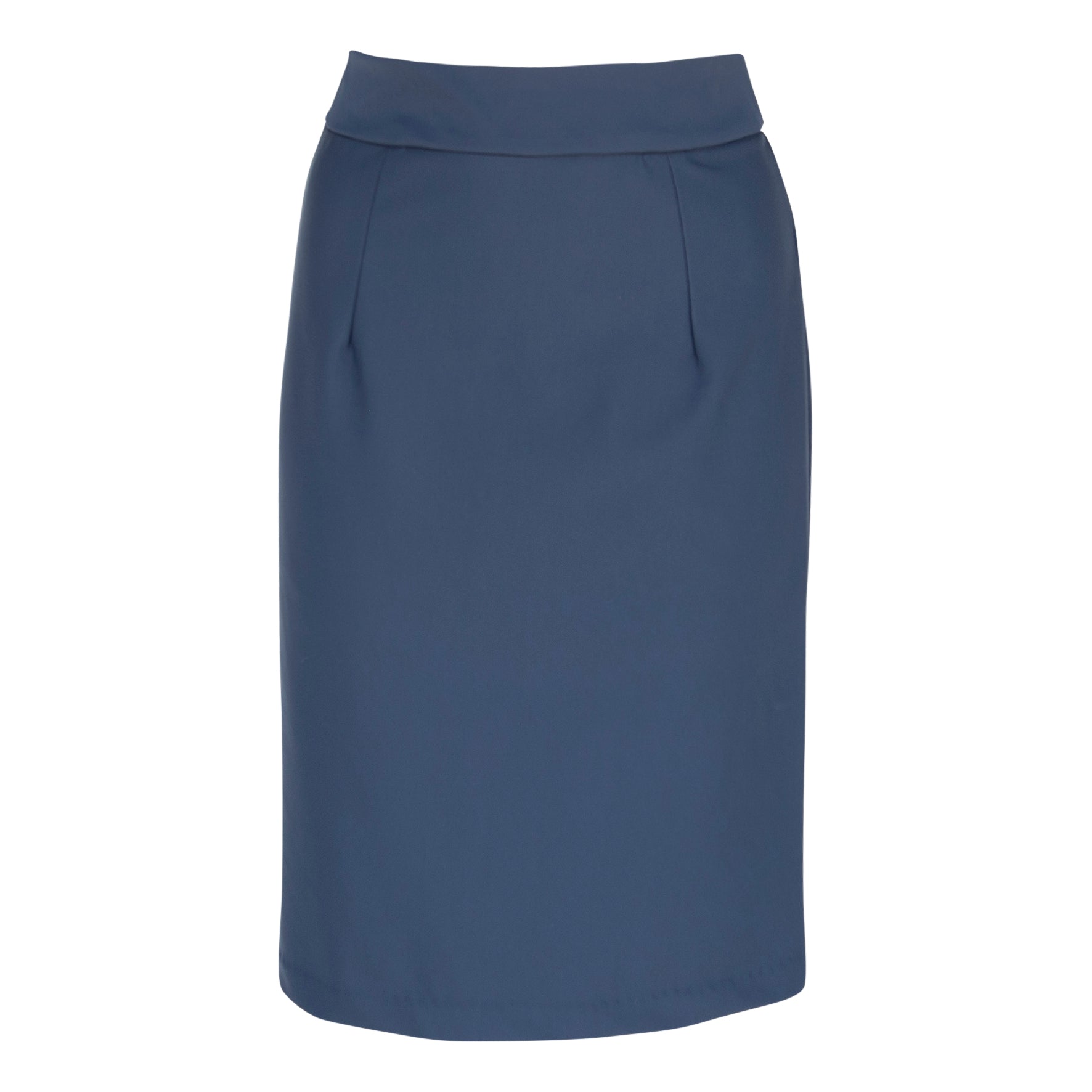 Le Réussi Women's Blue Navy Mini Skirts