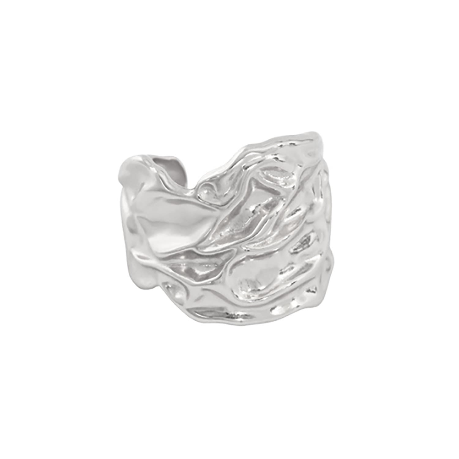 Women’s Sterling Silver Chunky Fluidity Tulla Ring Janus Edinburgh