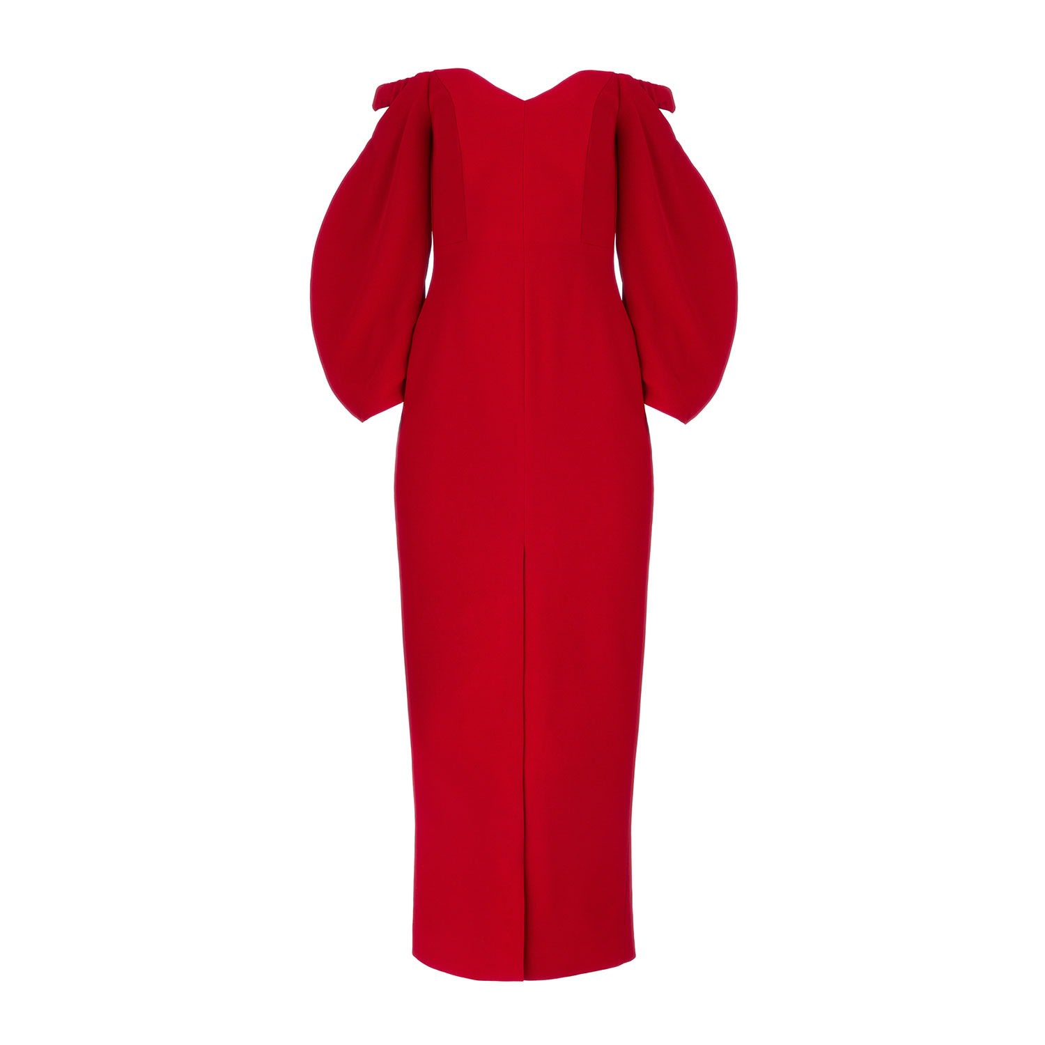 Women’s Red Tulip Dress Xxs Moos Studio