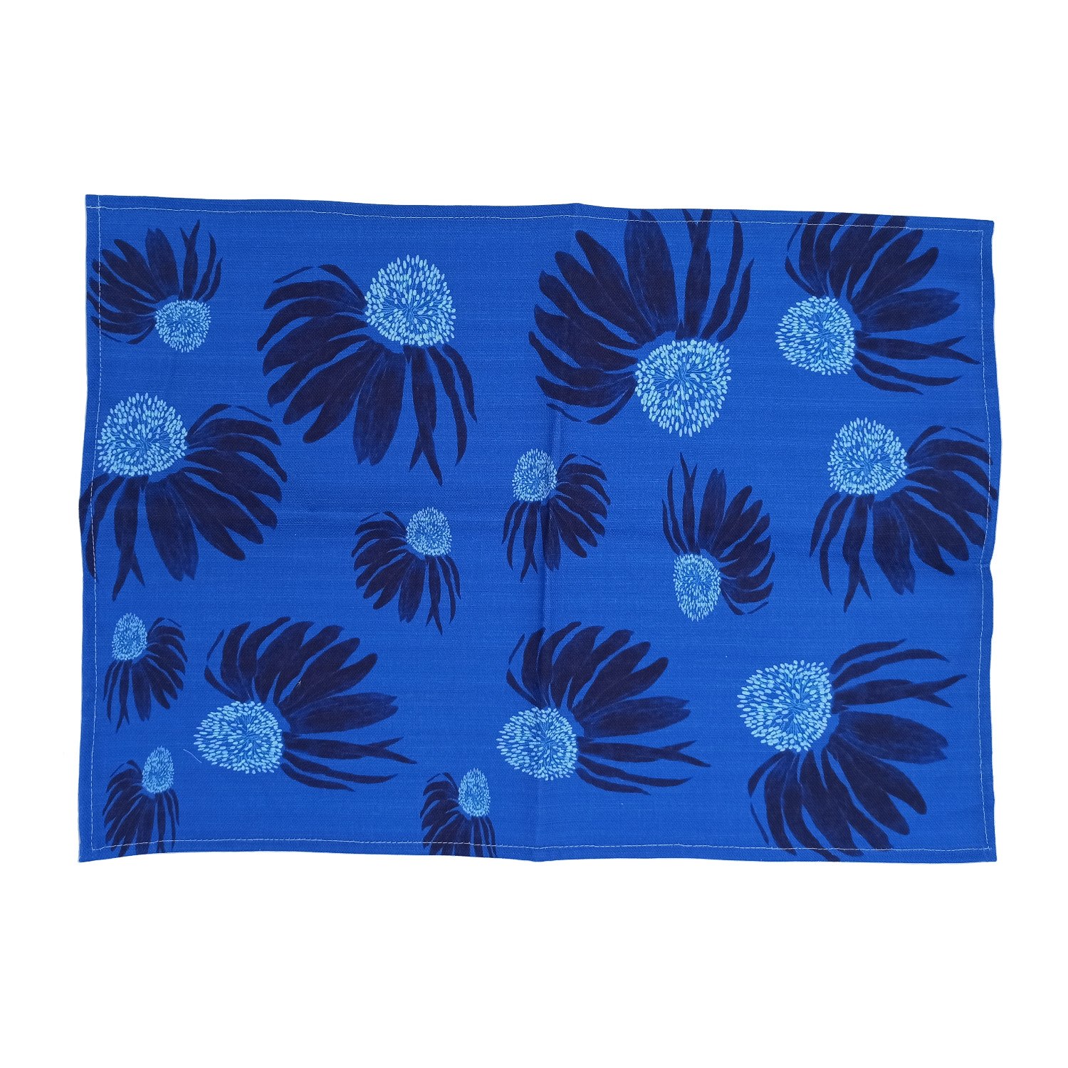 Placemat Cone Flower - Blue - Set Of Two Poppi & Peaseblossom Art