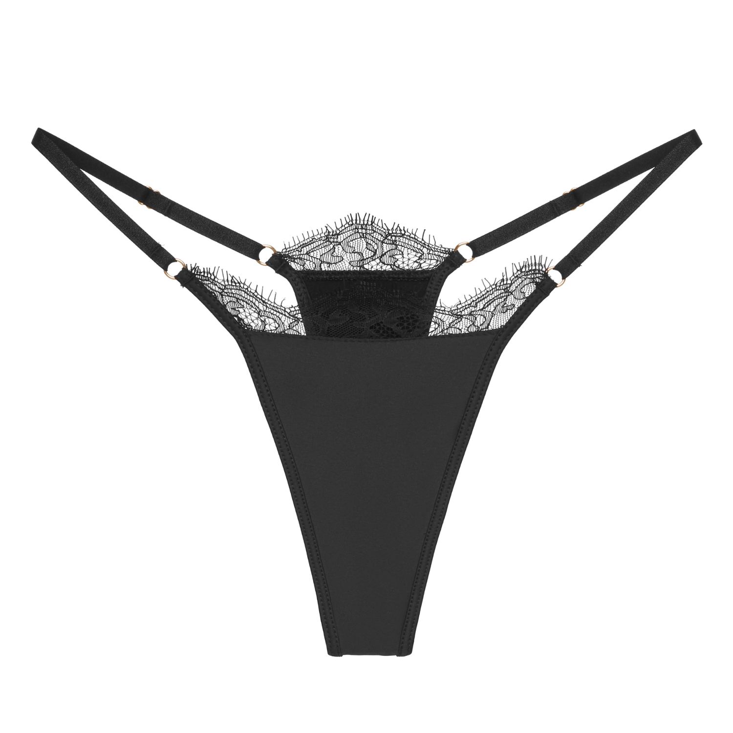 Perilla Women's Grisella Thong Black In Black