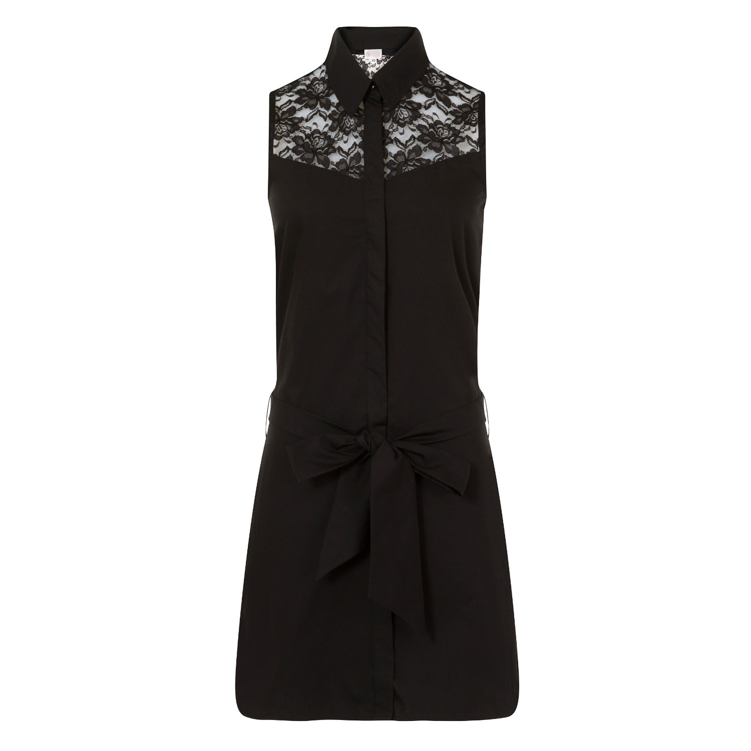 Women’s Black Cotton Classic Dress Medium Sophie Cameron Davies