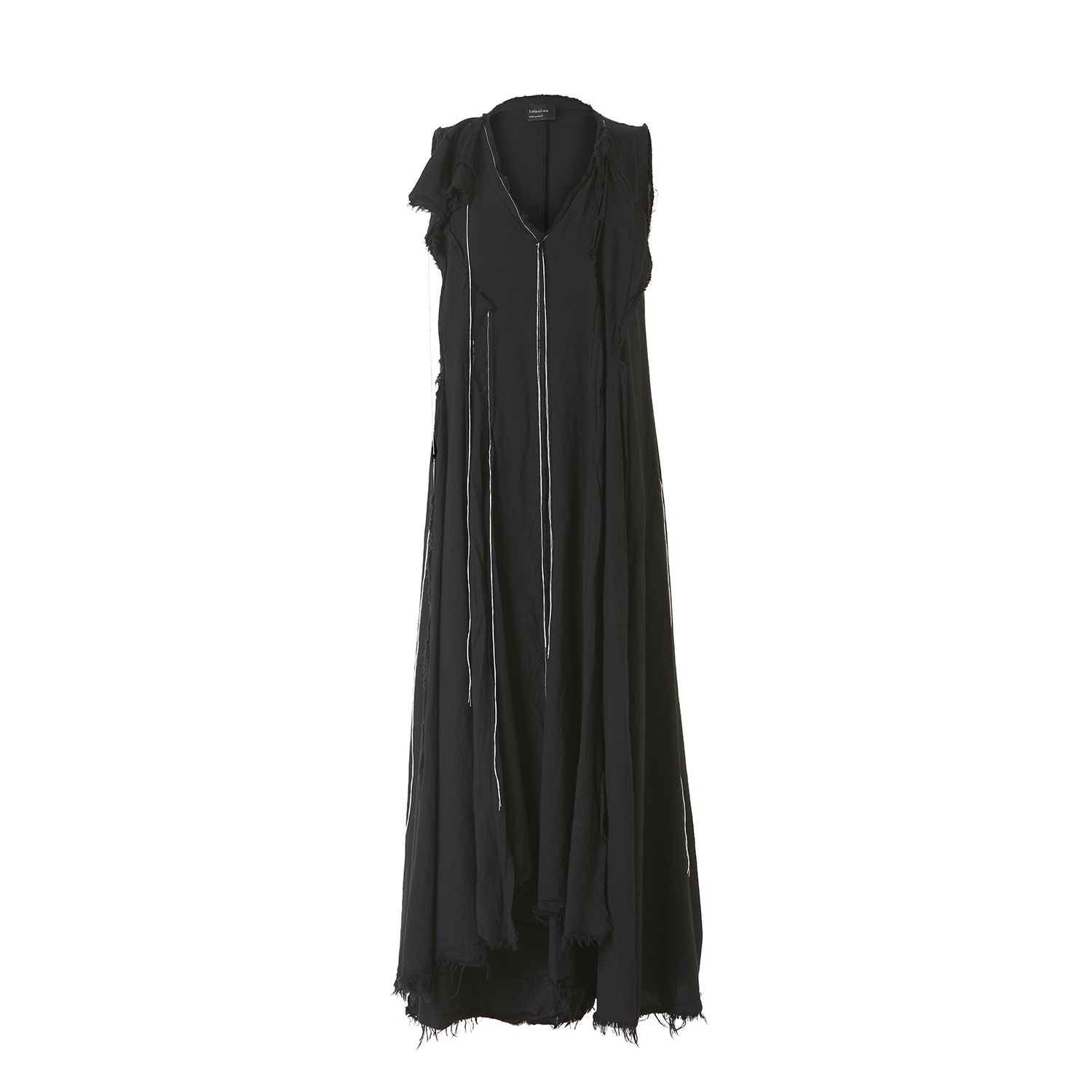 Women’s Black / Neutrals Aorta Dress - Black S/M La Vaca Loca