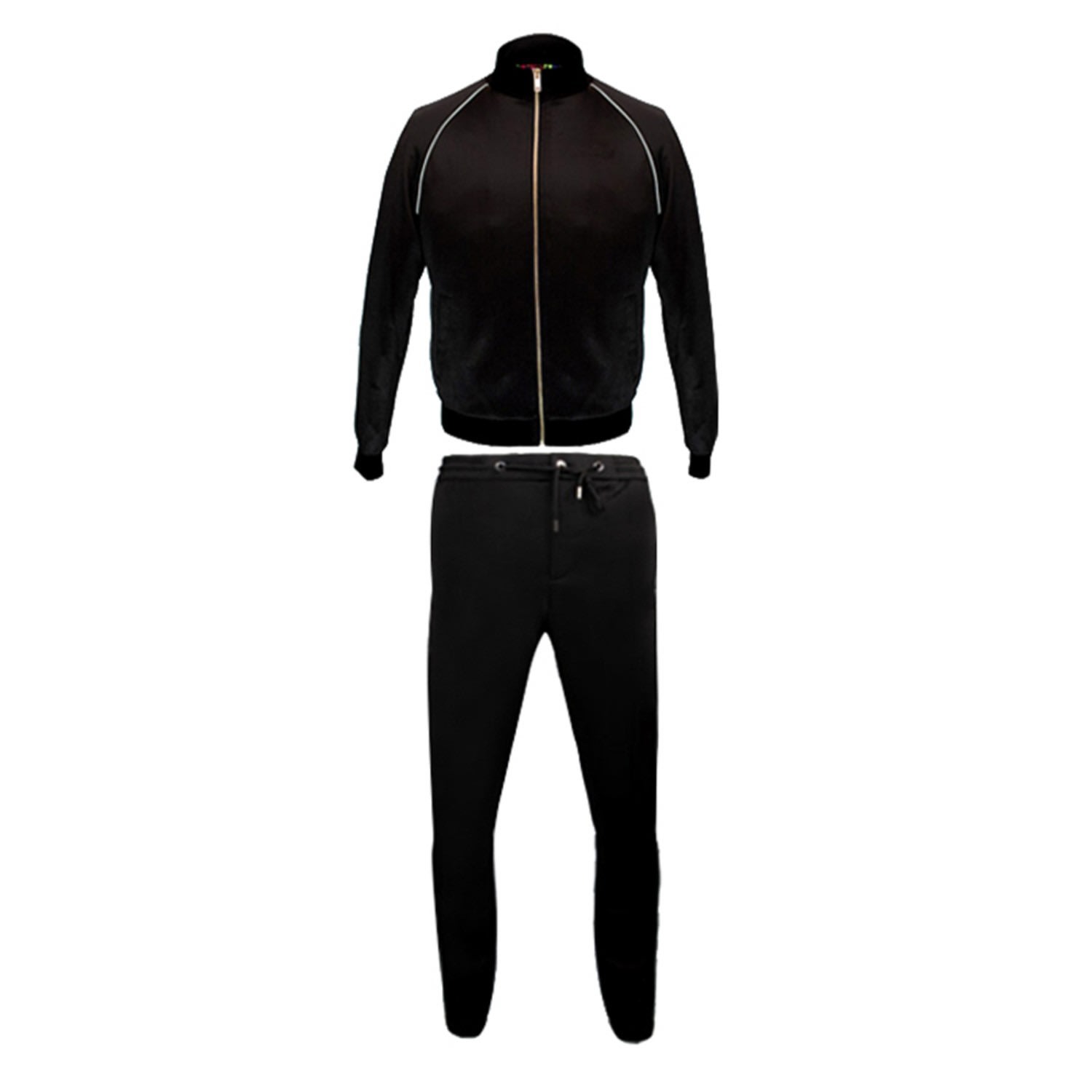 Men’s Greenwich Track Suit - Black Large David Wej