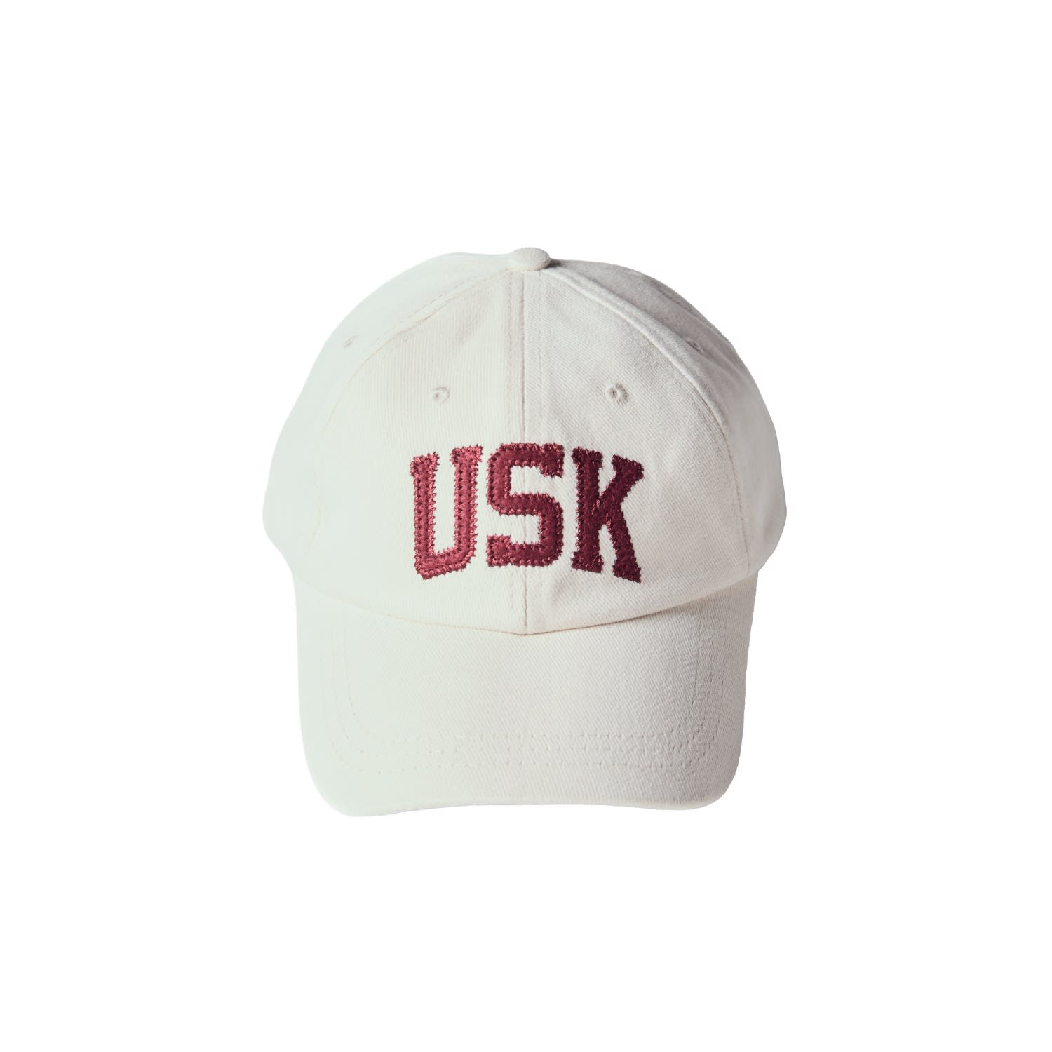 Uskees Men's Neutrals Signature Cap - Cream In White