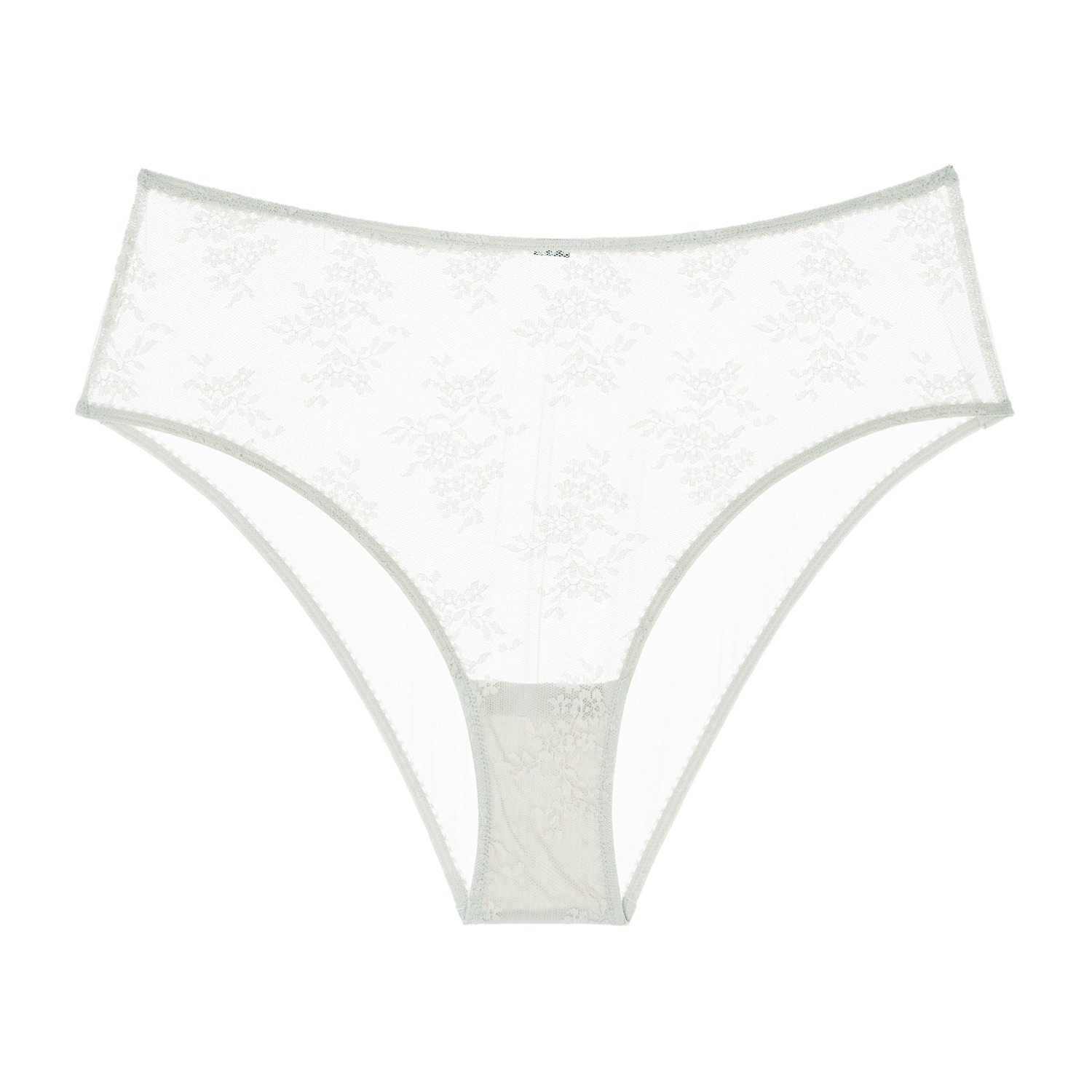 Women's White Romy High Waist Brief Alabaster