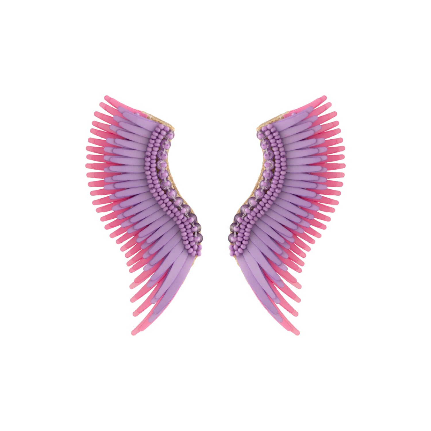 Women’s Pink / Purple Midi Madeline Earrings Purple Pink Mignonne Gavigan