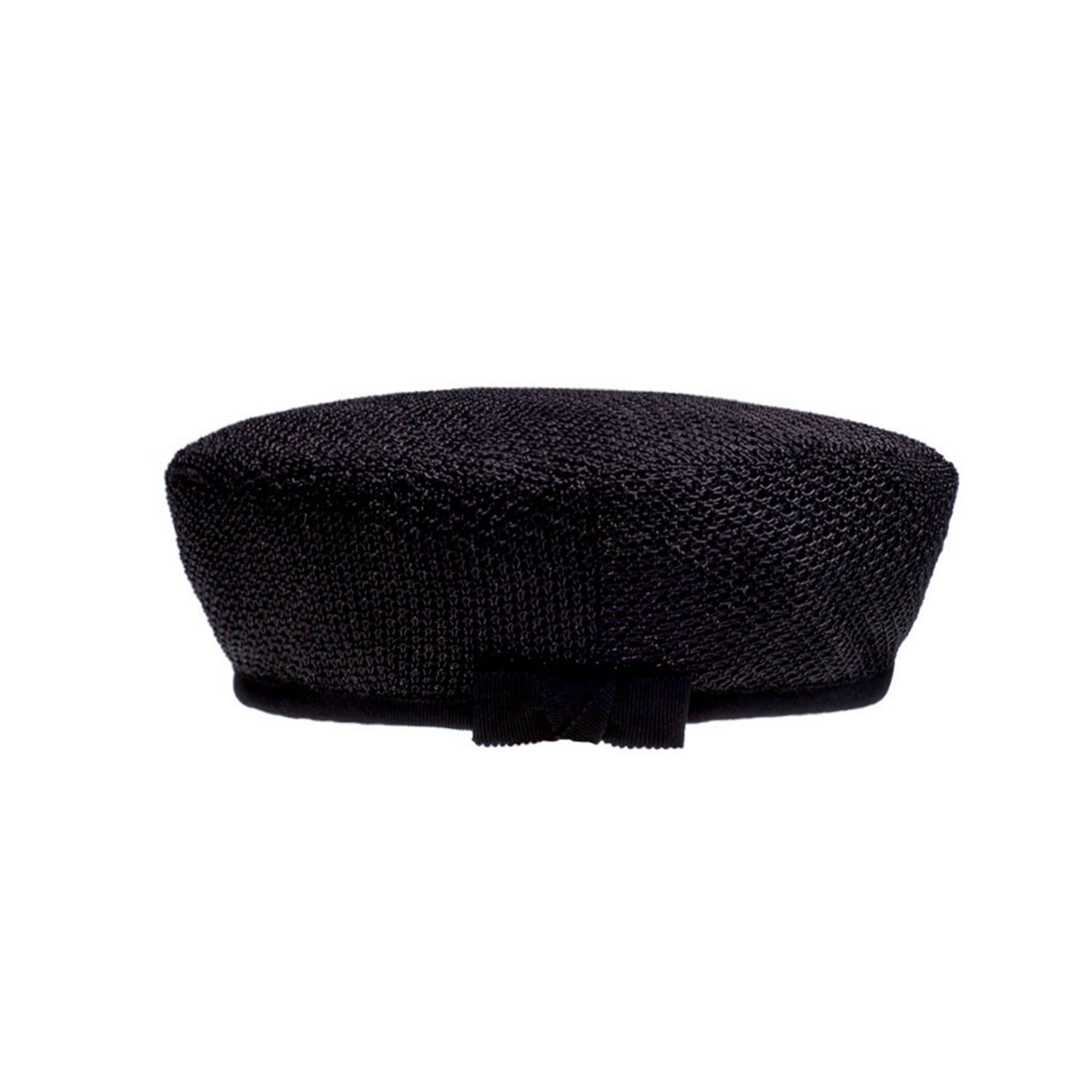 Sibi Hats Women's Sheila - Chain Effect Black Beret Hat In Black