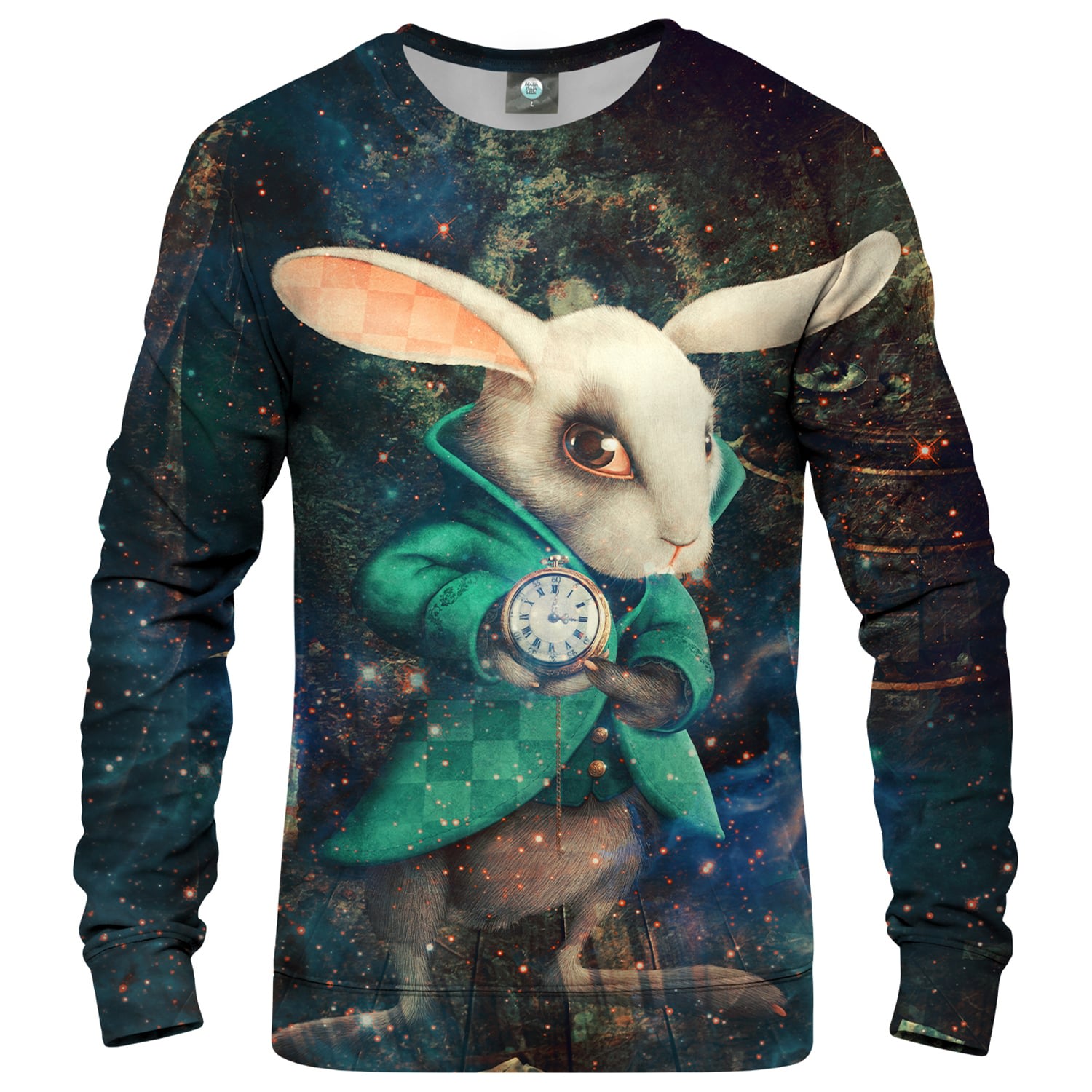 Wonderland Mens Sweatshirt Small Aloha from Deer