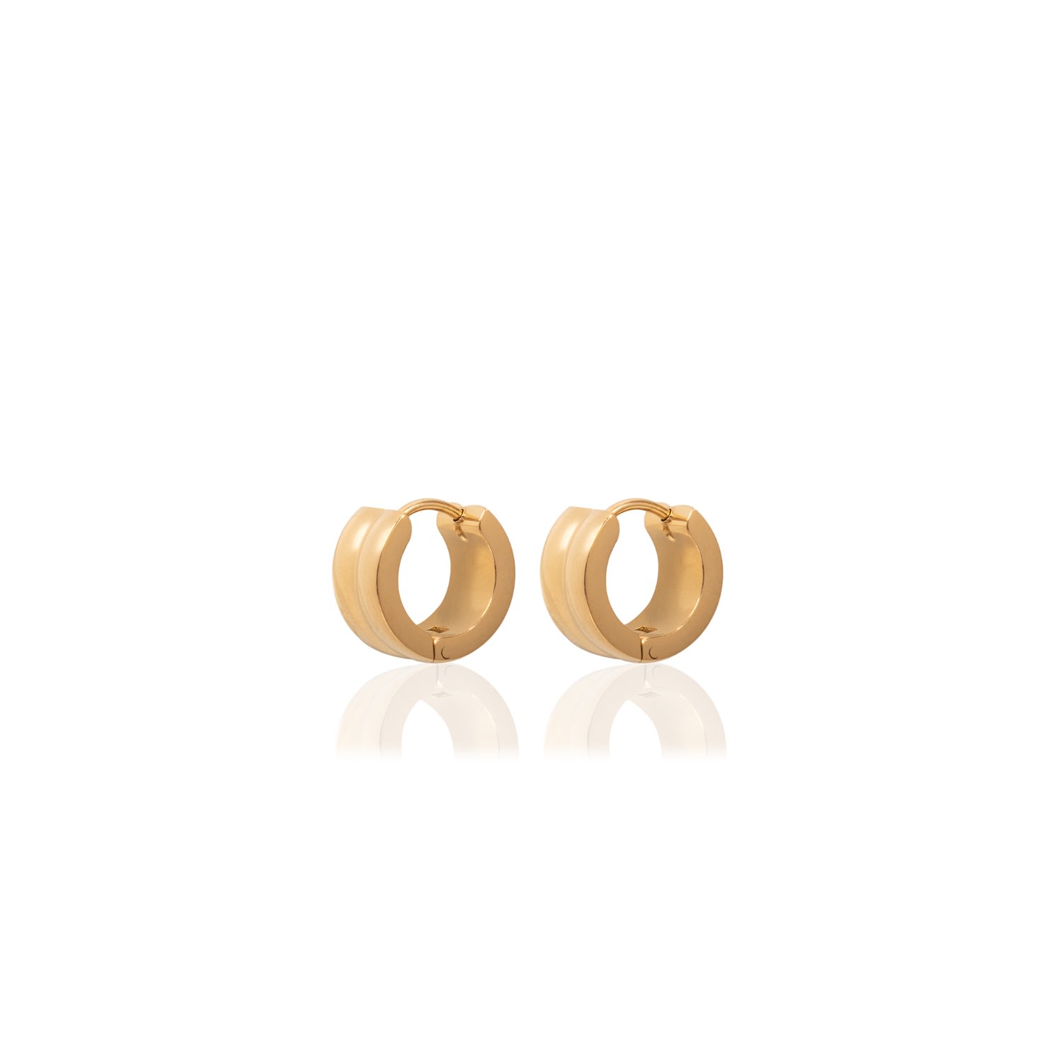 A Weathered Penny Women's Gold Bonnie Hoops In Gold