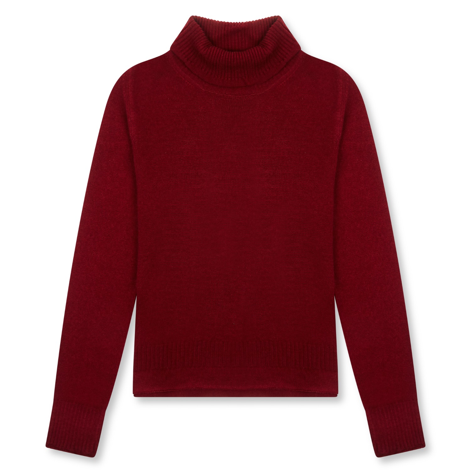 Red Women’s Roll Neck Jumper - Ruby Extra Large Burrows & Hare