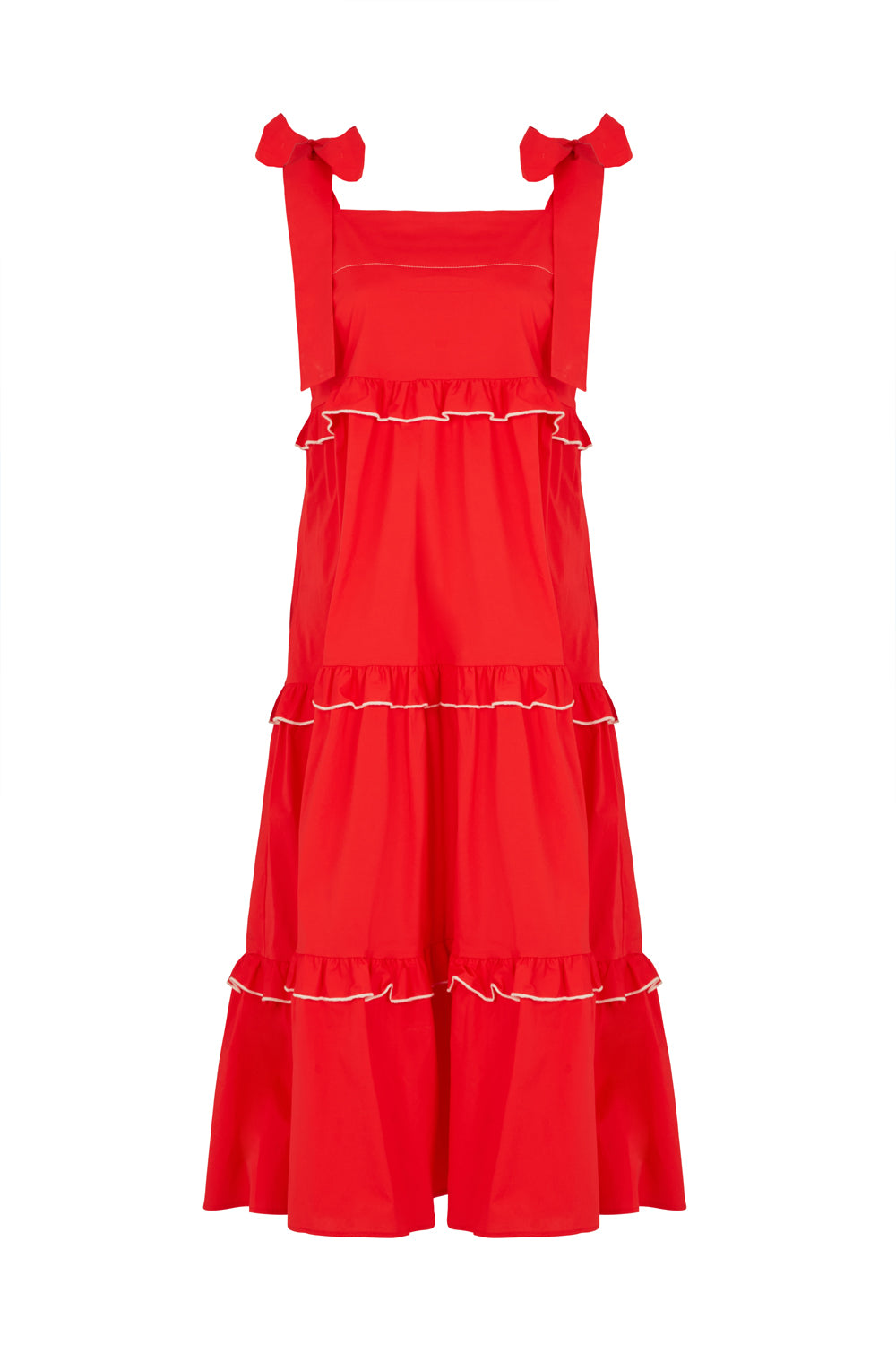 Women’s Frankie Sundress Red Small Mirla Beane