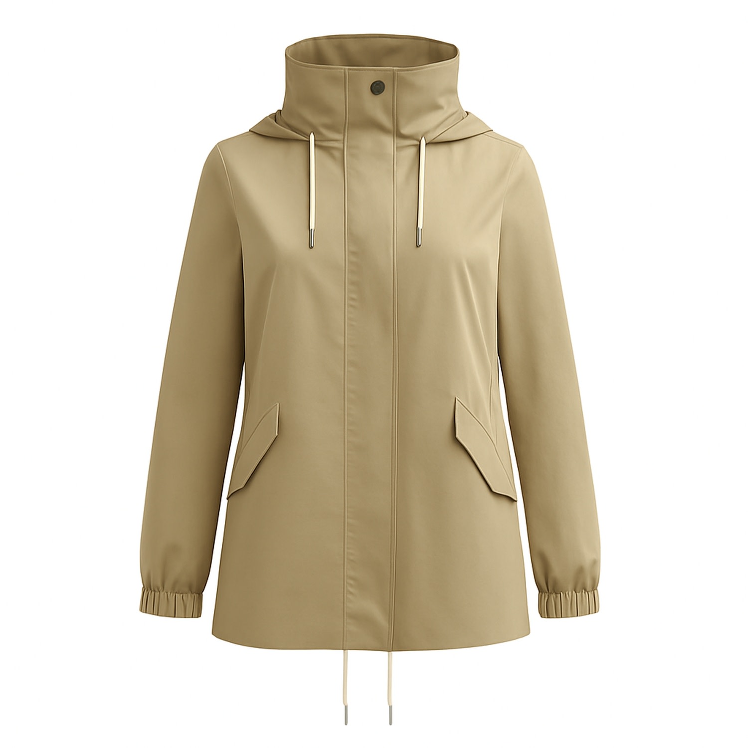 Beira Women's Neutrals Luisa Water Repellent Jacket In Beige In Sand