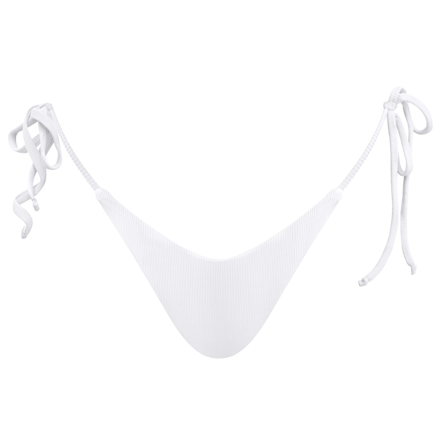 Miharo Women's Kehlani Thong Bikini Bottoms - White In White