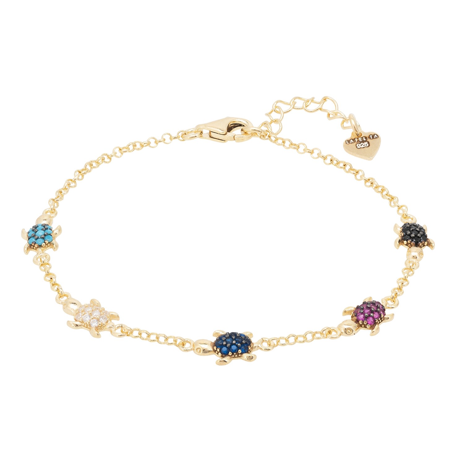 Women’s Turtles Bracelet Gold Latelita