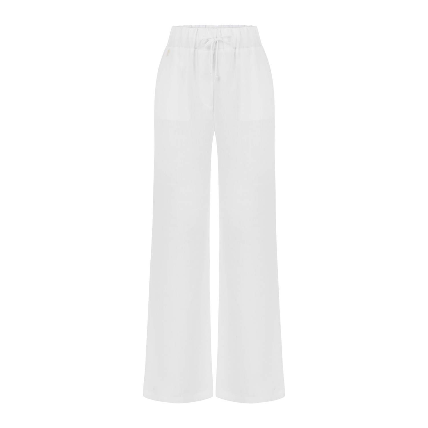 Dor Raw Luxury Women's Today Linen Pants - White In White
