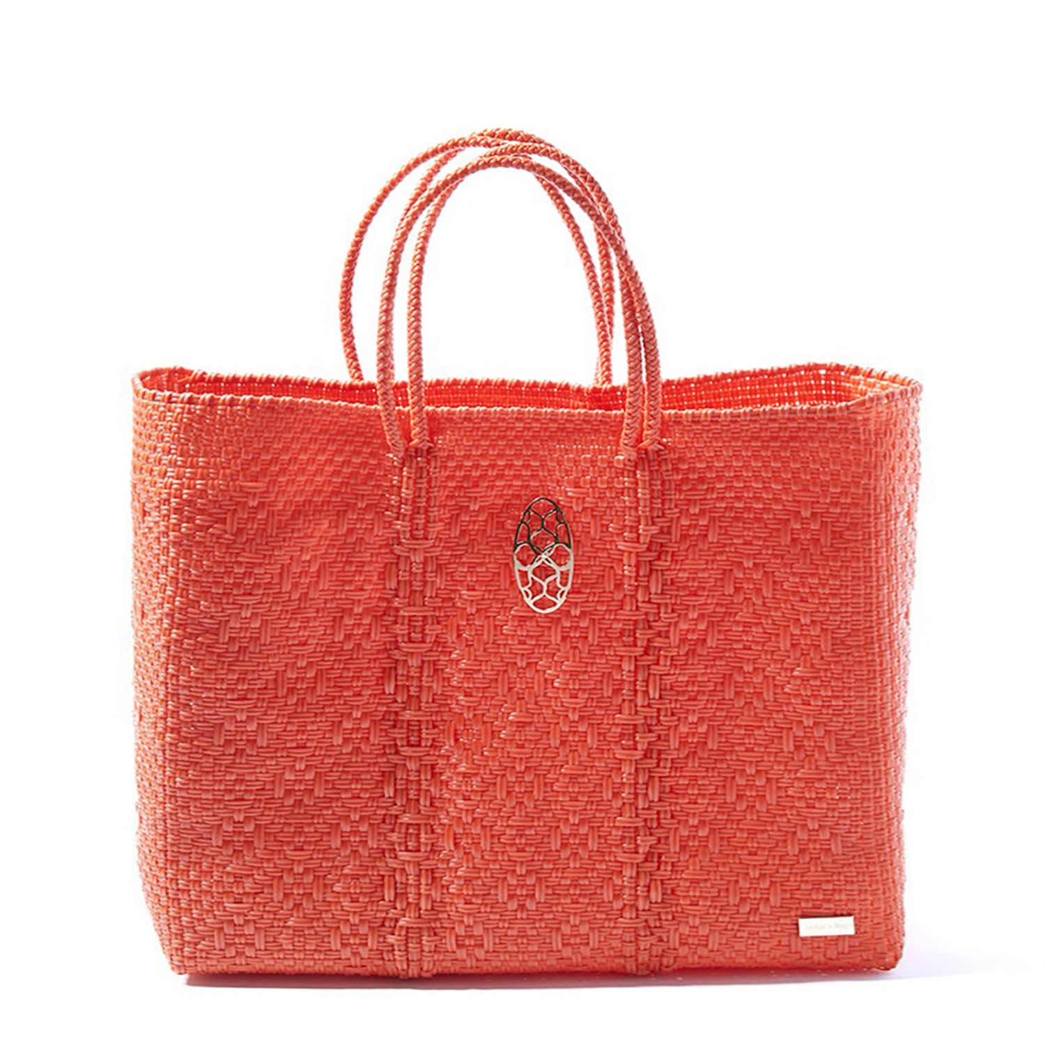 Women’s Orange Book Tote With Clutch Large Lolas Bag