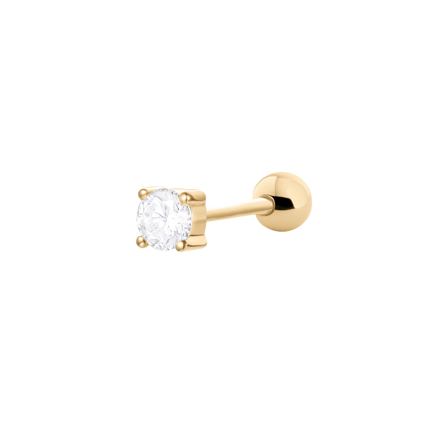 Dyamka Women's Diamond Piercing Yellow Gold In Gold