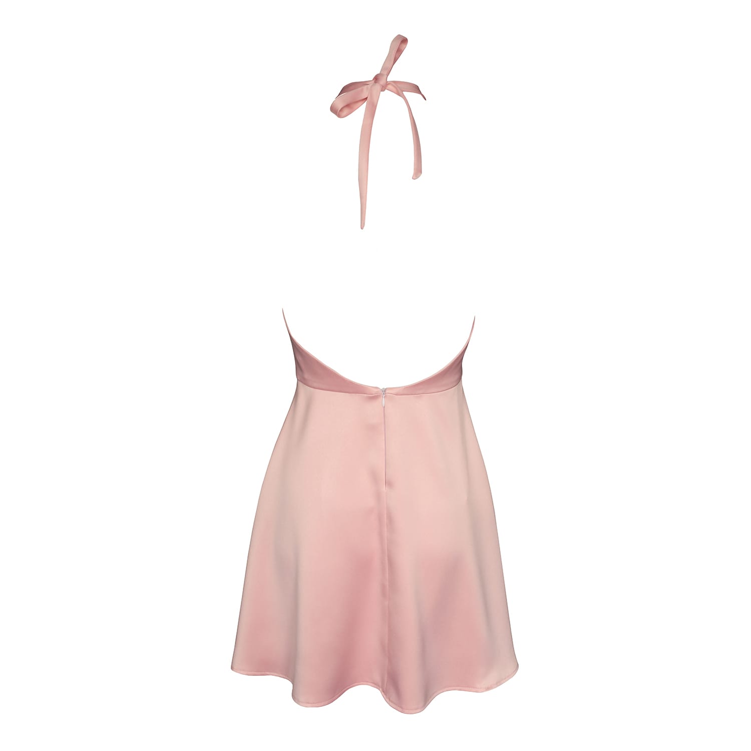 perla halter mini dress pink Women's Pearl Play Dress in Pink | Size XS