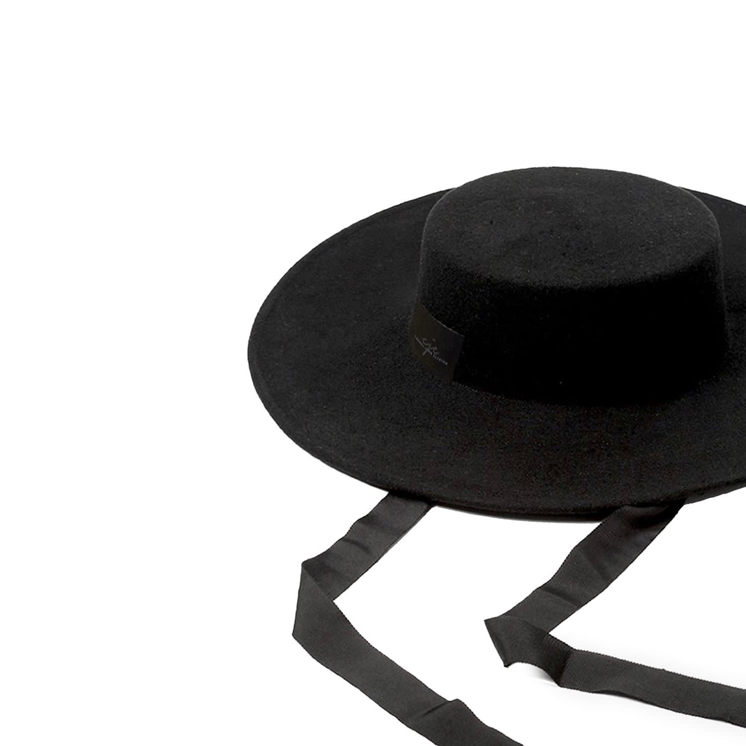 handmade-wide-brim-wool-boater  display picture 1