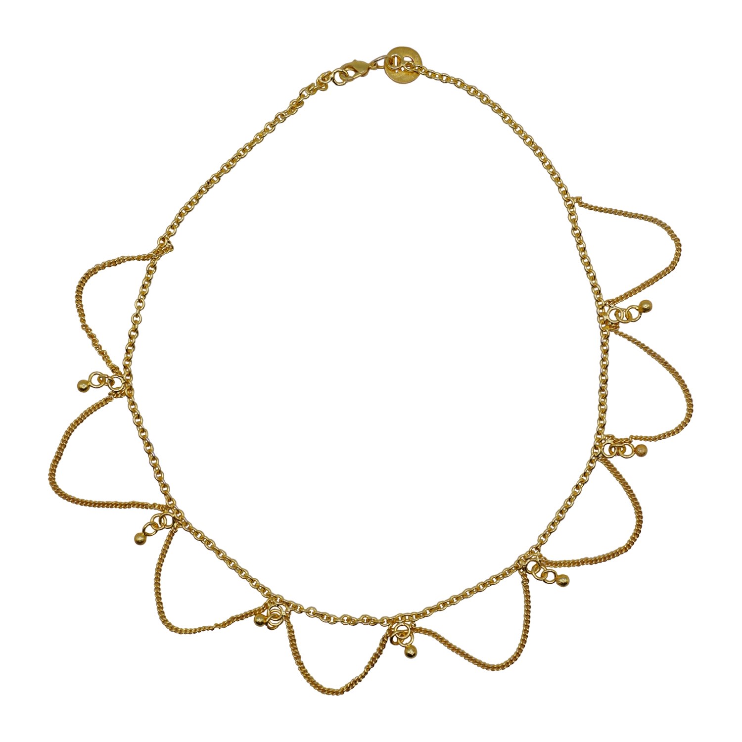 Women’s Gold Dance Choker Polki