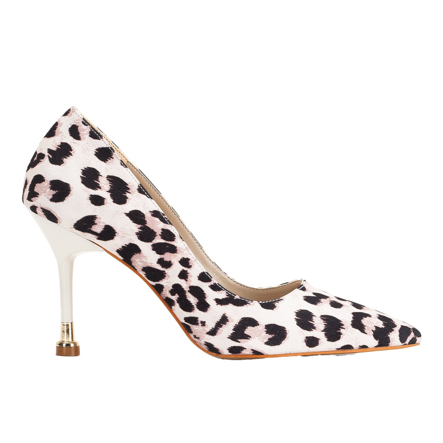 Forever & Always Shoes Women's Neutrals Raven - Zebra Suede Pointed Toe Stiletto Pump In Black