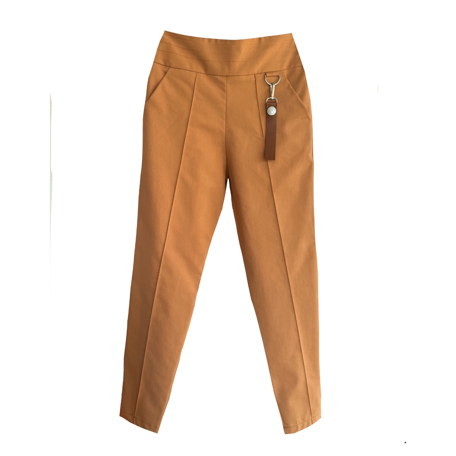 Mirimalist Women's Brown Moody Pants In Tan In Brown