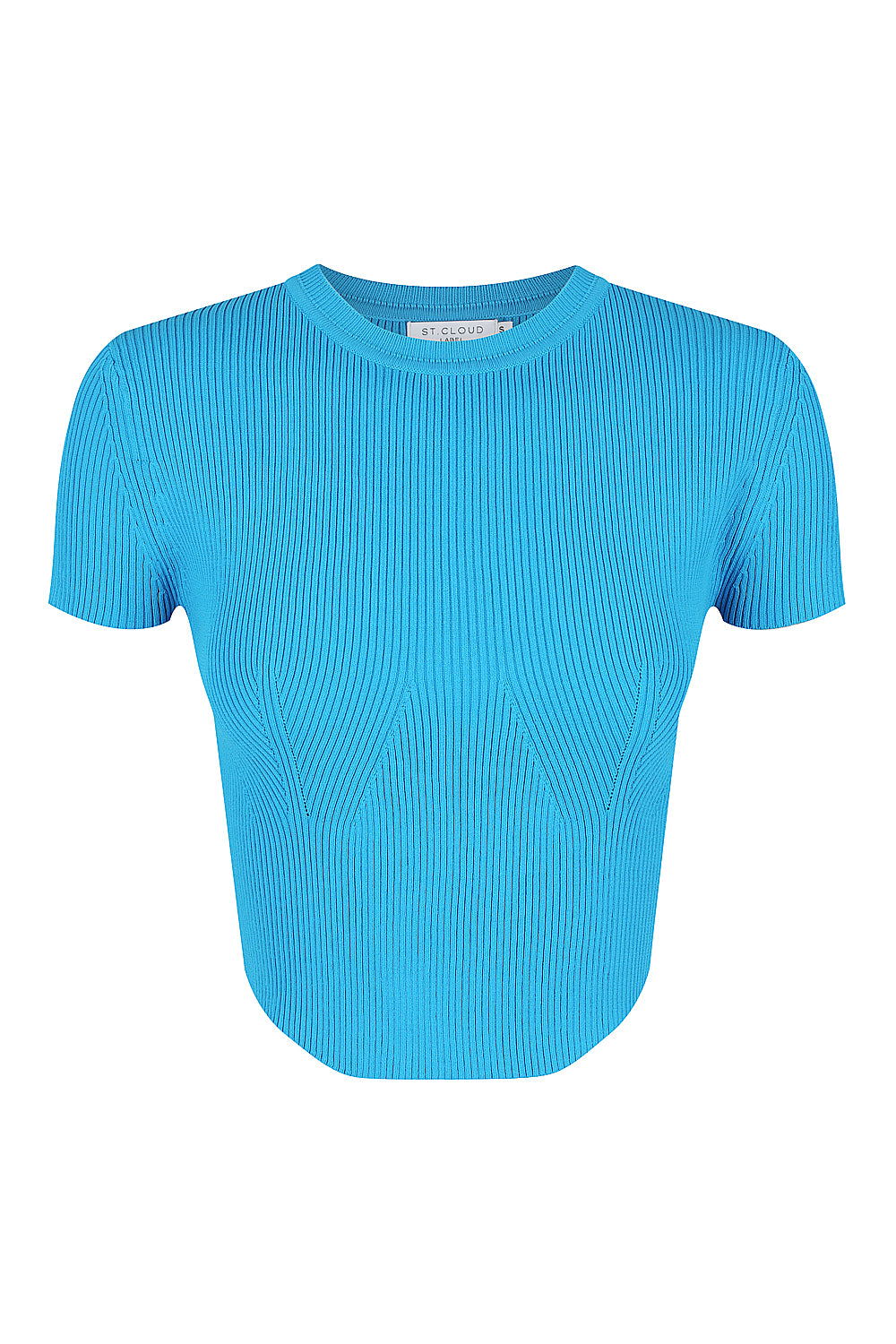 Women’s The Elevated Knit Top - Malibu Blue Extra Small St Cloud Label