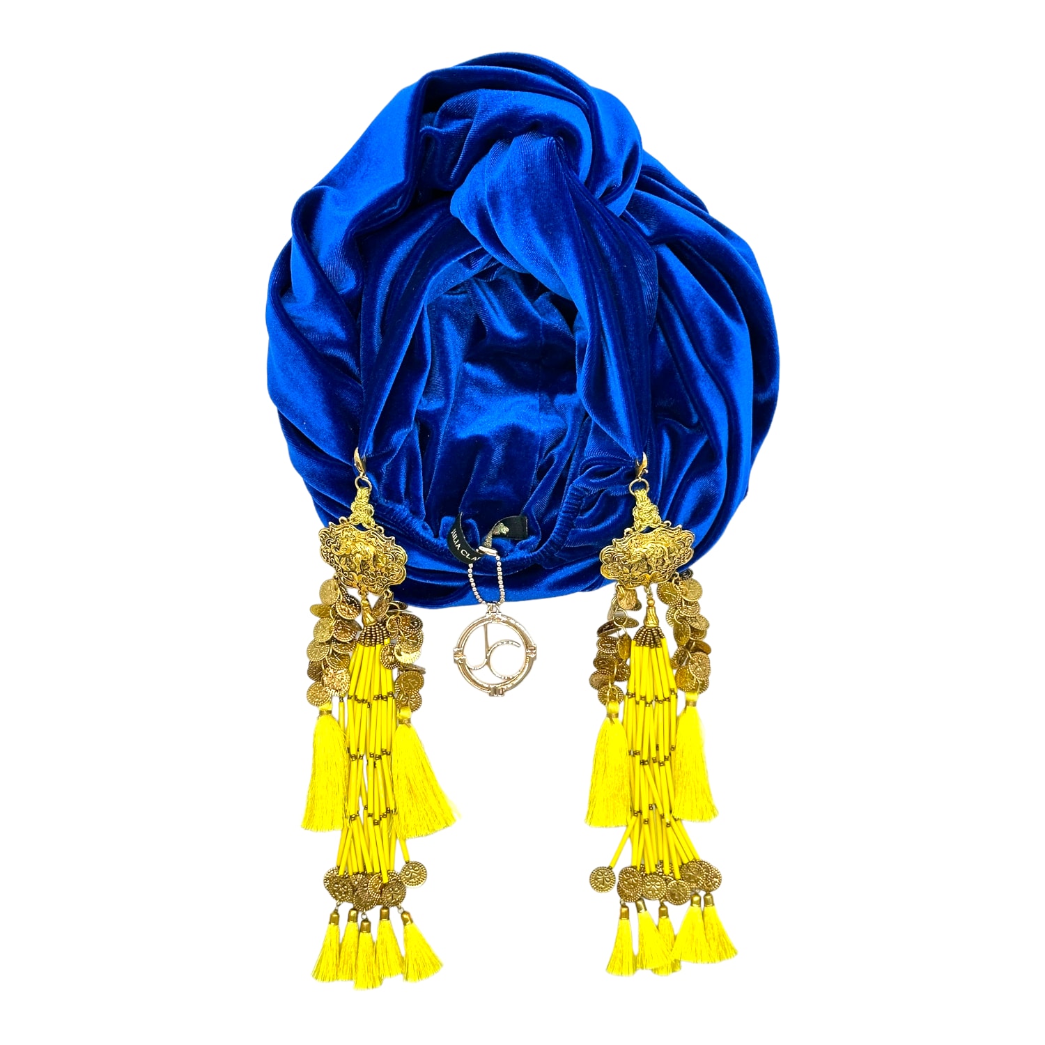 Julia Clancey Women's Electric Blue Grecian Dream Turban In Blue