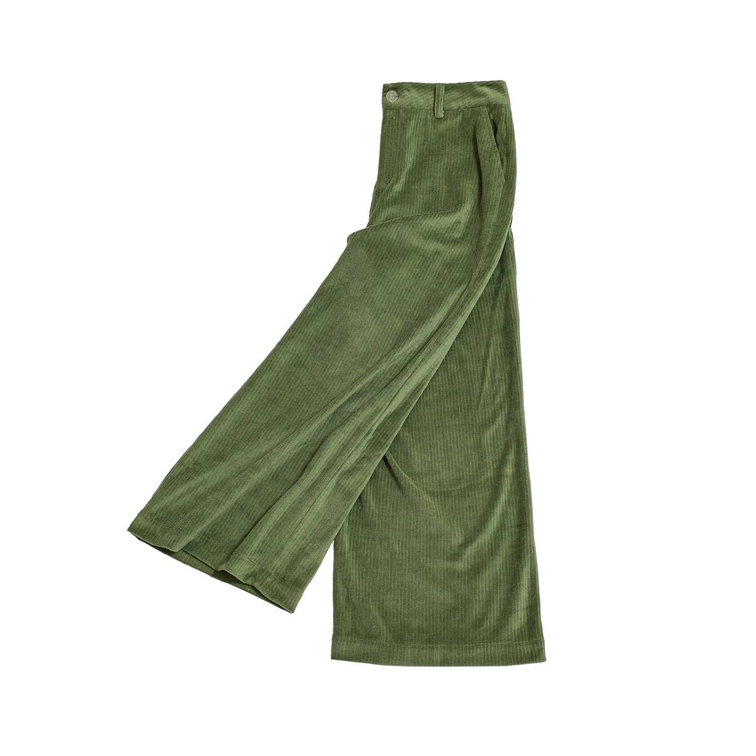La Femme Mimi Women's Light Green Trousers In Green