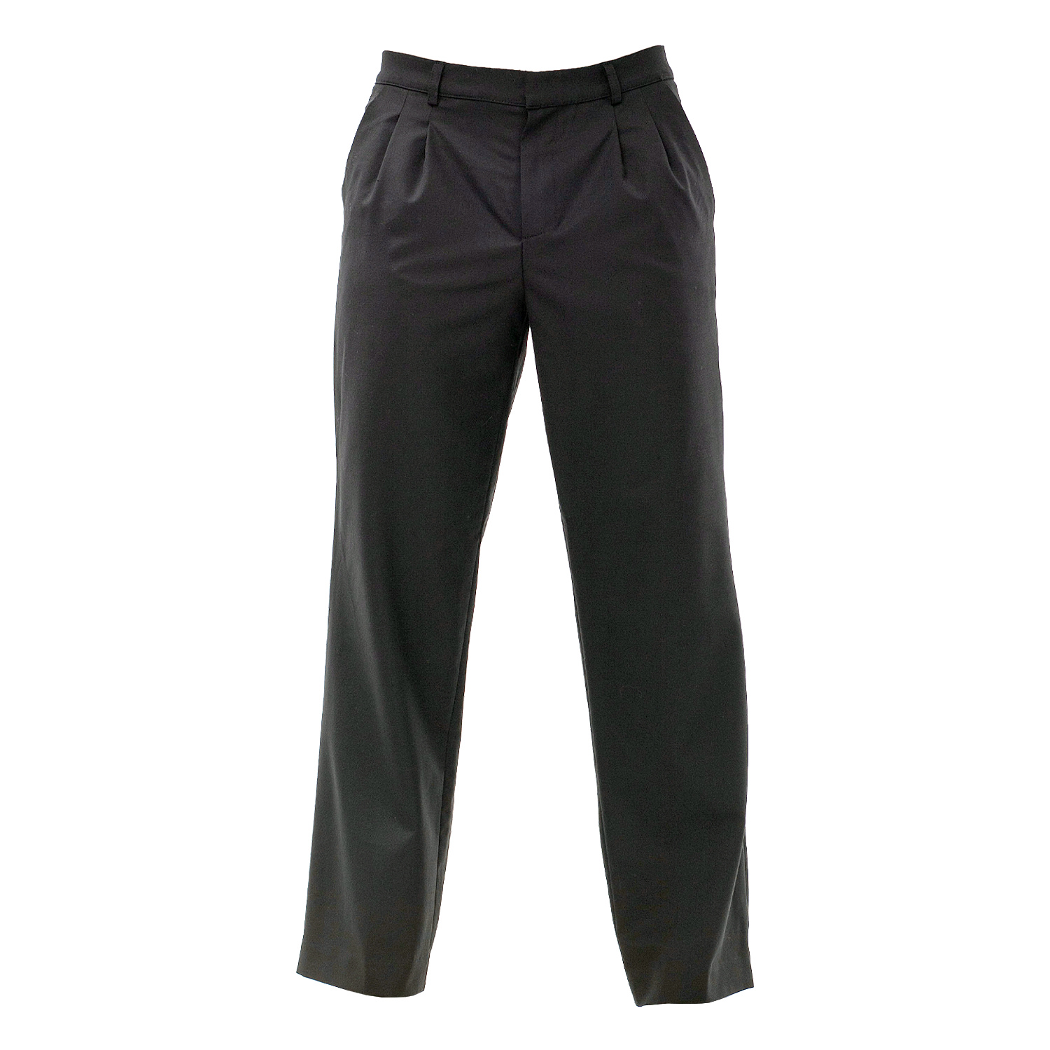 Straight Fit Pants Black Men | Small | Maison Bogomil