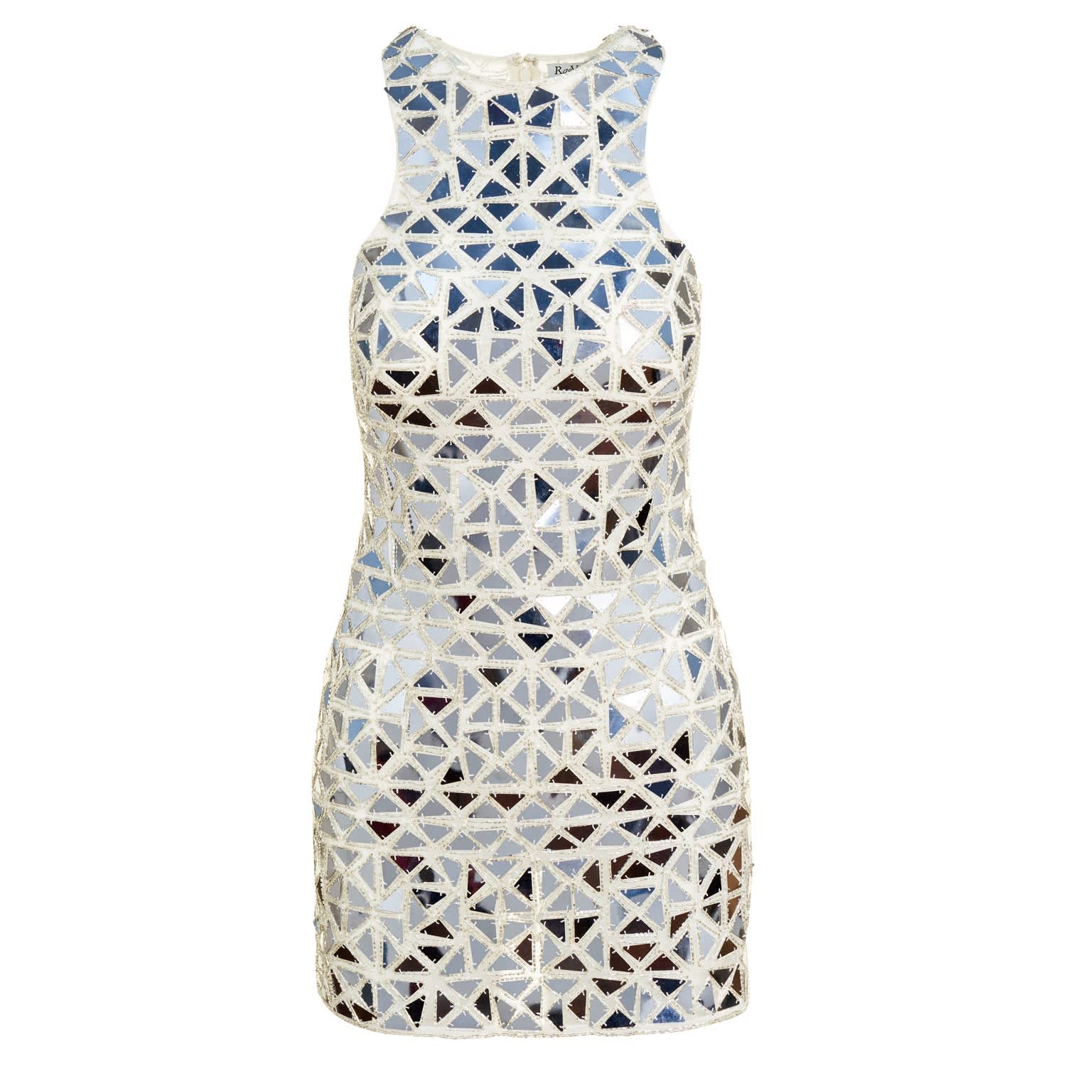 Bowie Dress In Mirror Sequins | RaeVynn | Wolf & Badger