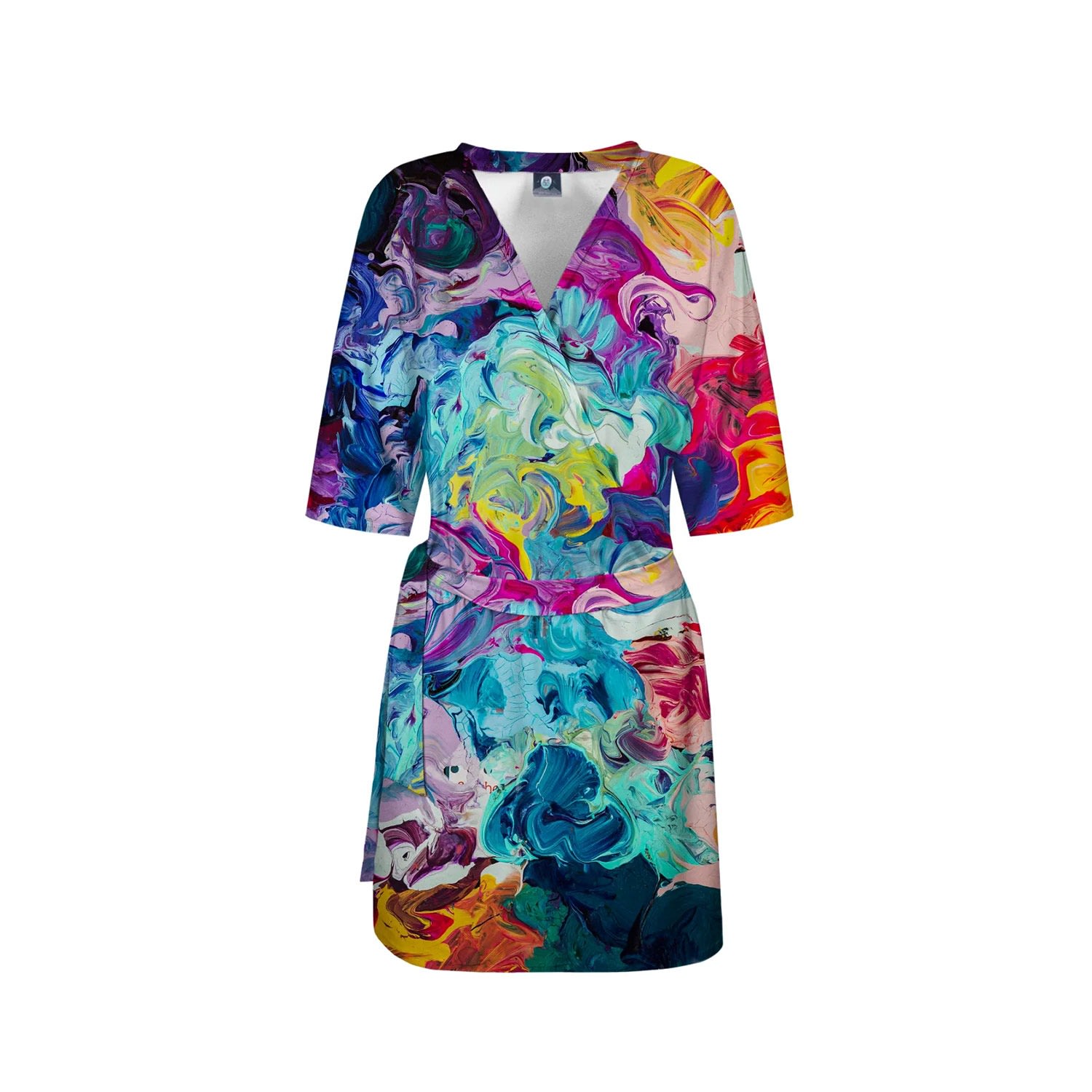 Women’s Paintjob Envelope Dress Large Aloha from Deer