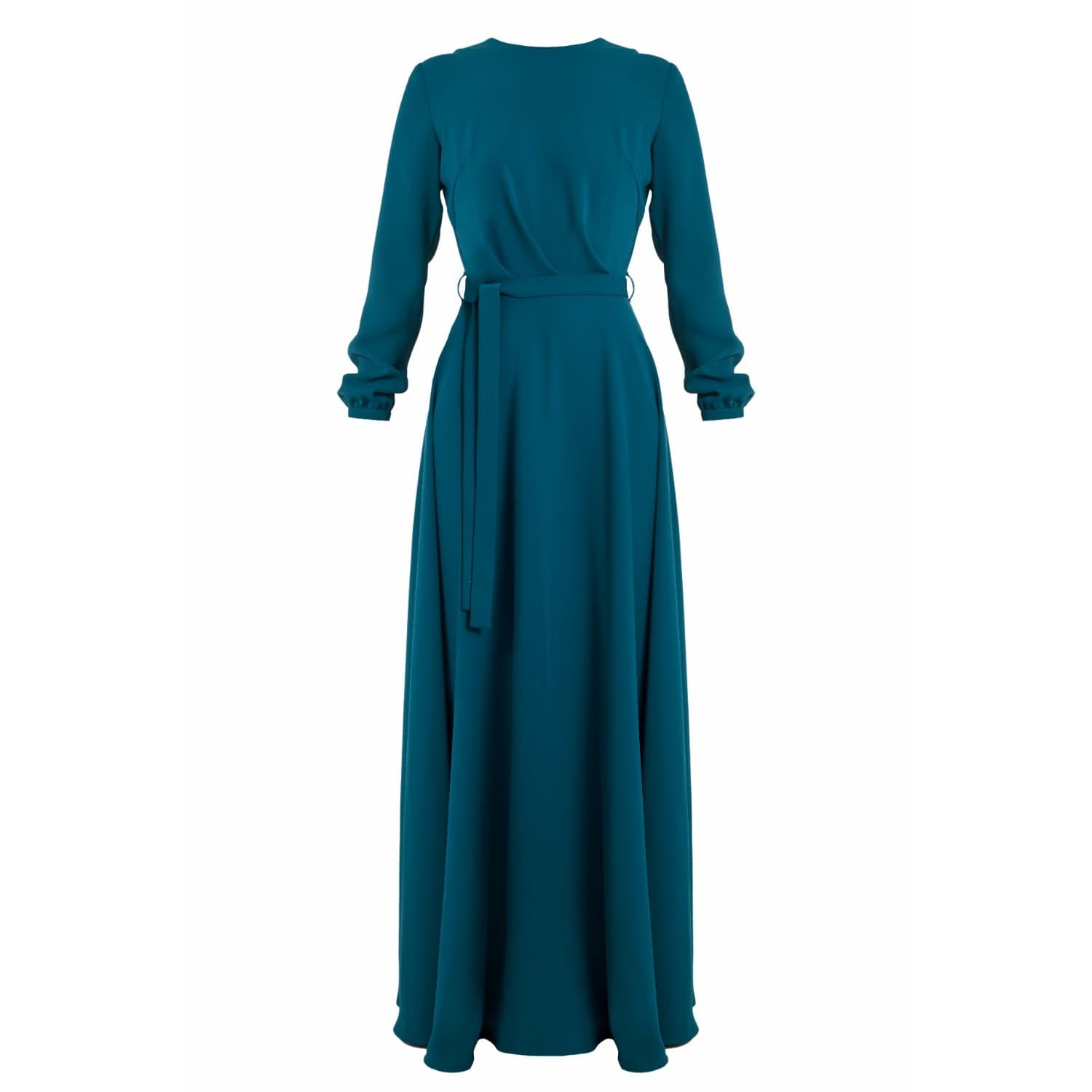 Nocent Jade Maxi Draped Dress (L) | UNDRESS | Wolf & Badger