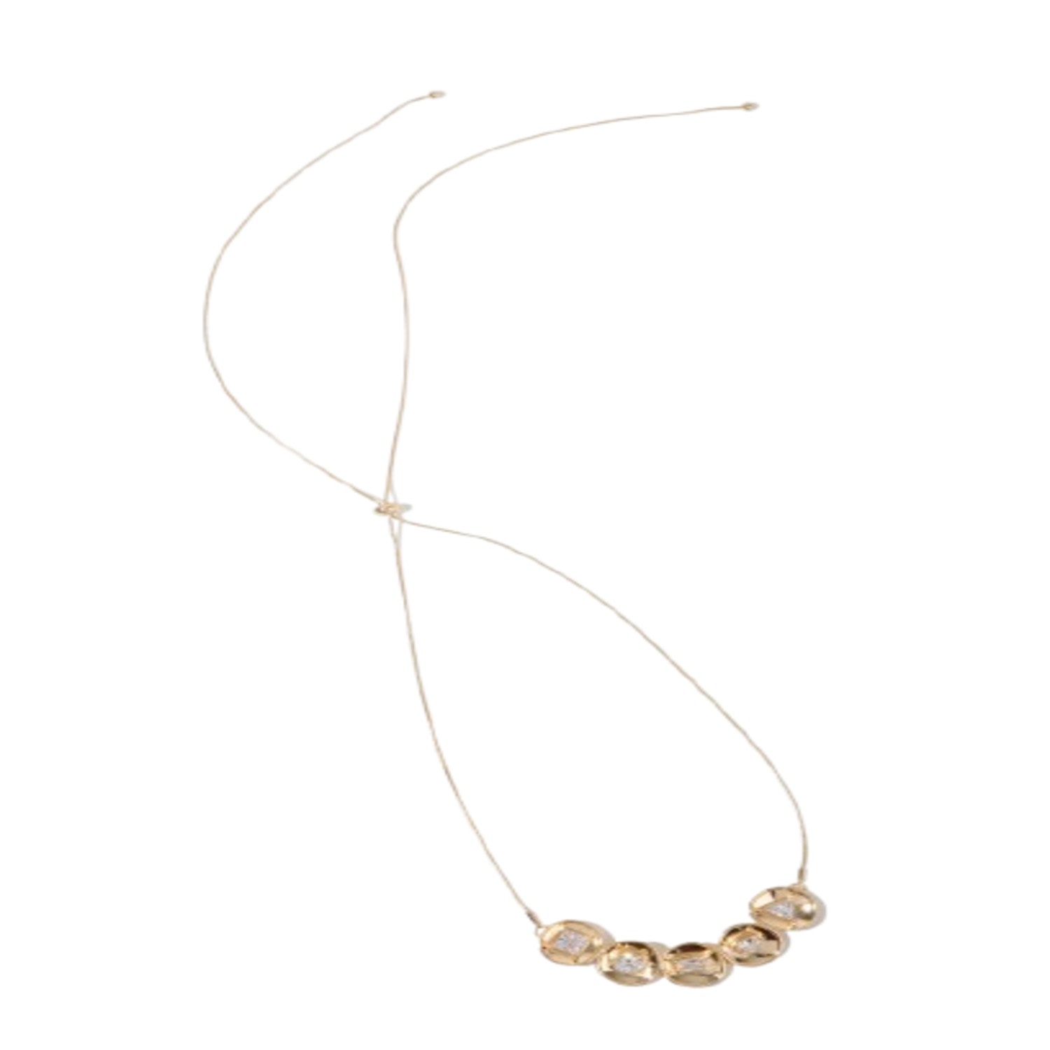 Saachi Women's Gold Plate Multi Crystal Charm Statement Necklace In Gold