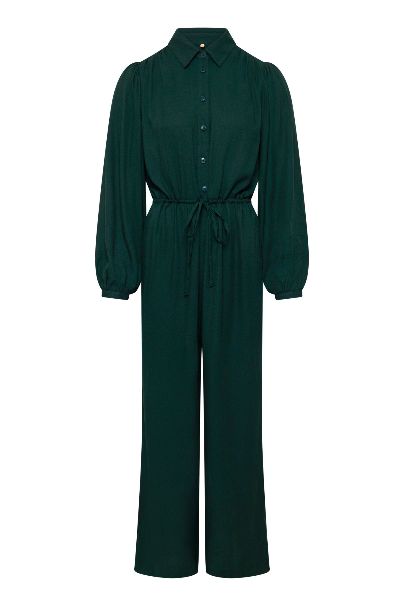 Women’s Green Mars - Rayon Jumpsuit Ivy Small Komodo