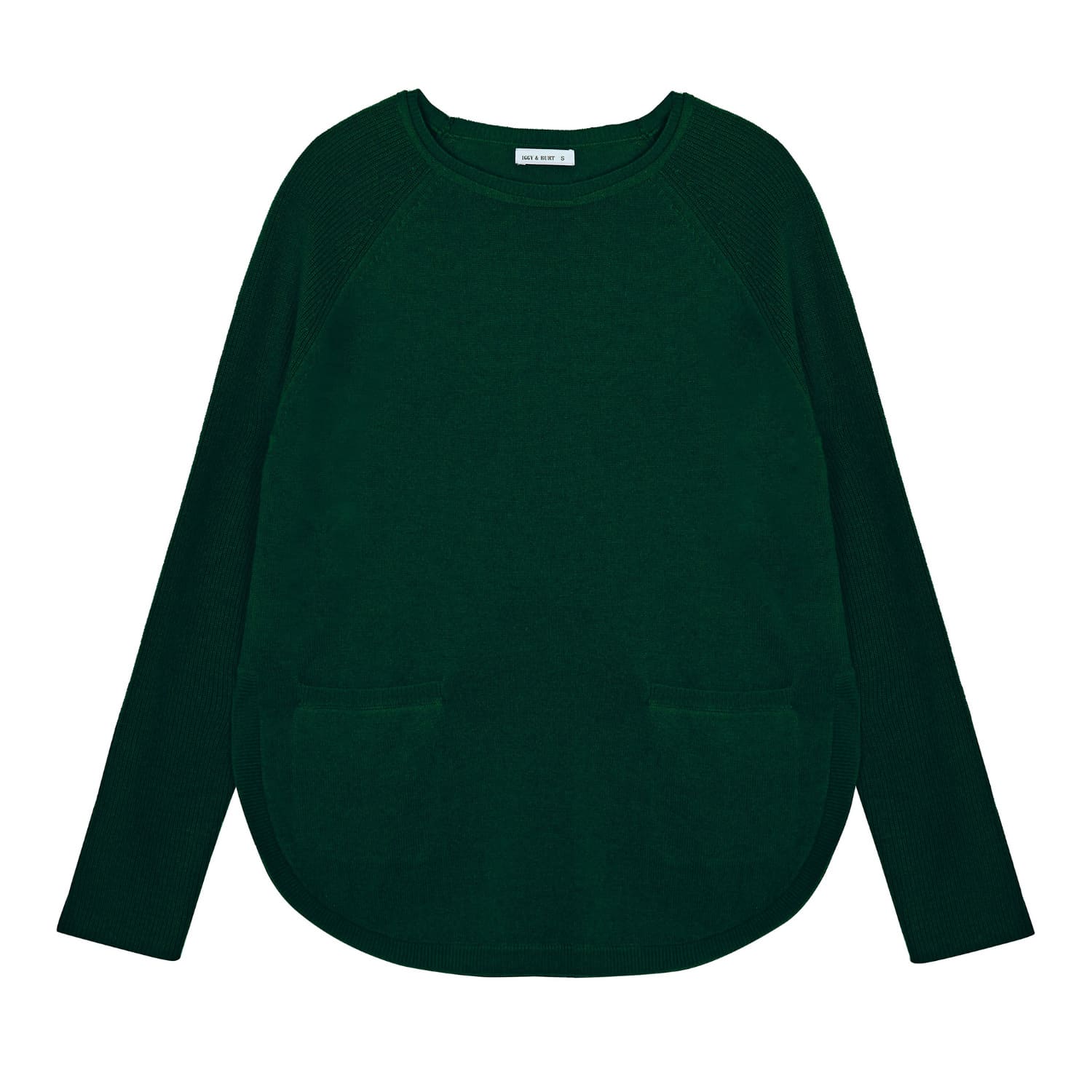 forest green knitwear
