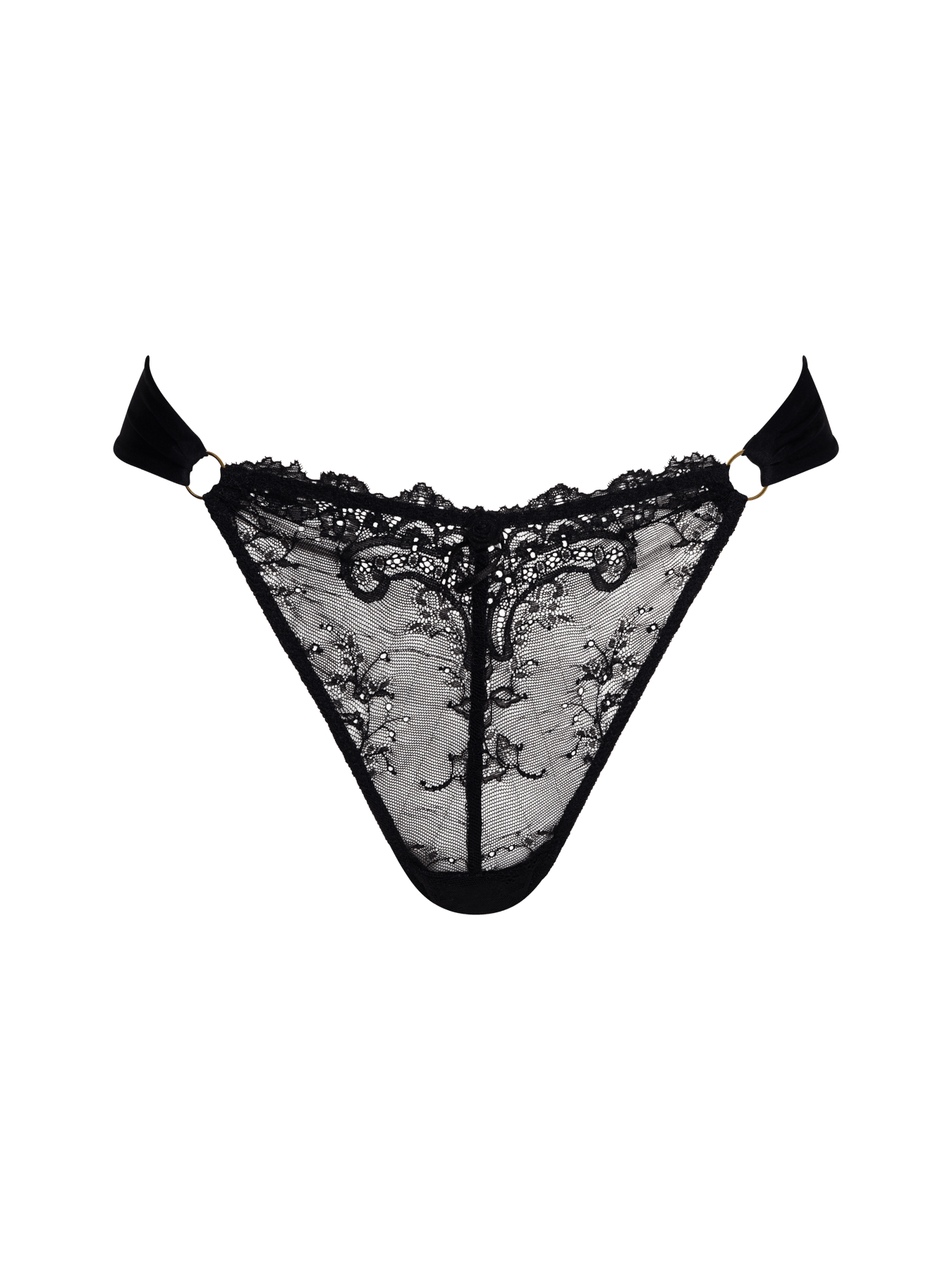 Bonbon Lingerie Women's Black Mistress Brief In Black