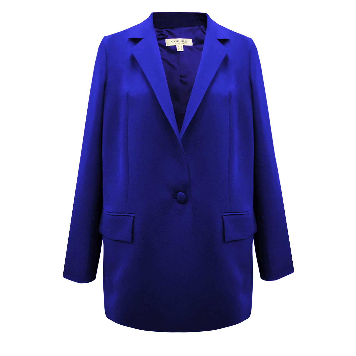Copurs Blue Gaia Jacket & Delta Waistcoat & Starla Trousers Set - Indigo In Blue