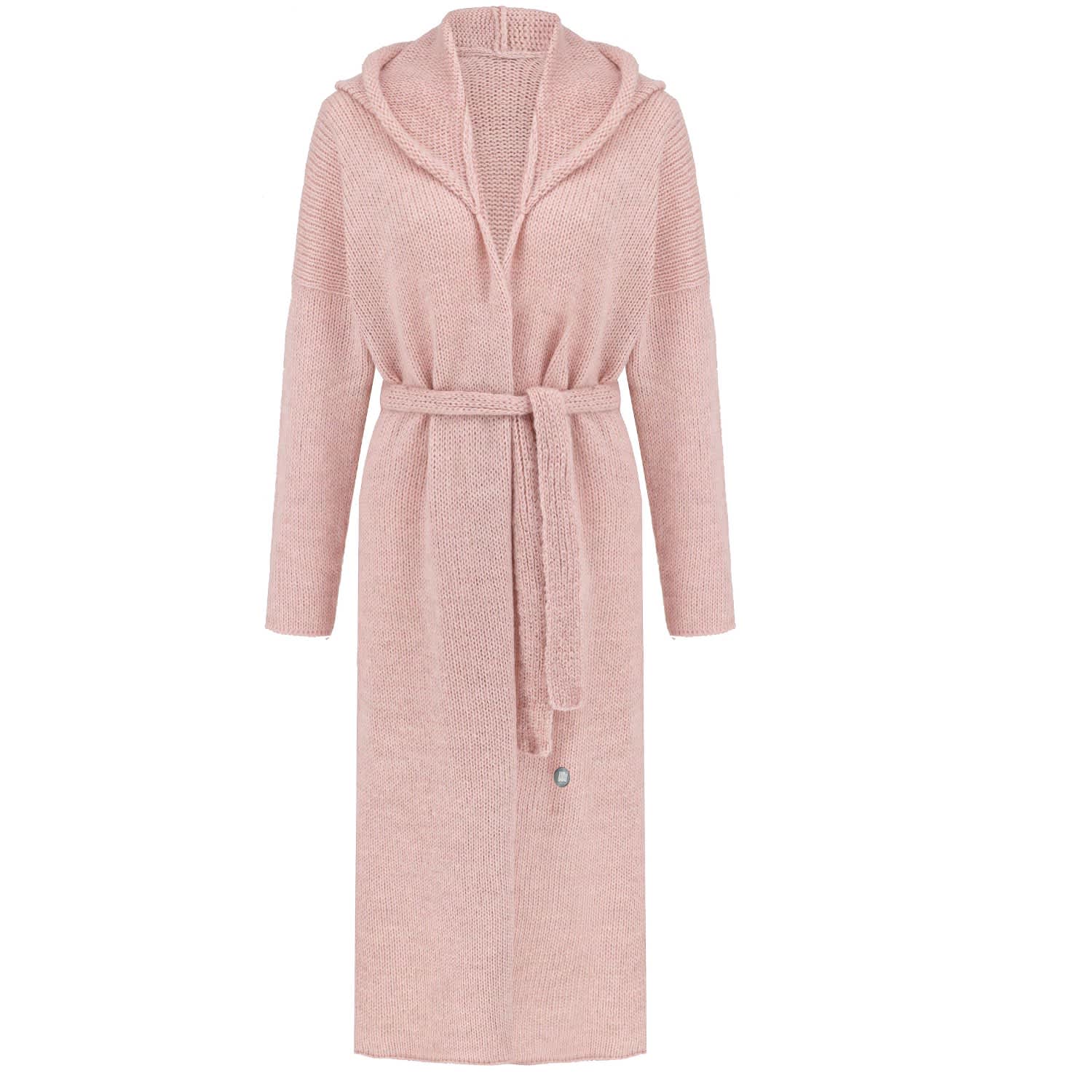 light pink long cardigan