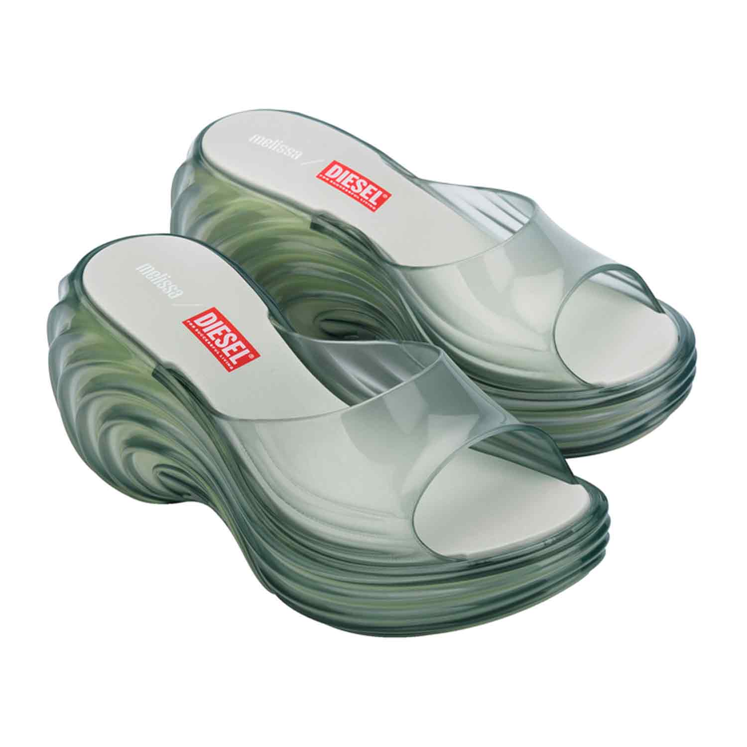 Quantum Platform X Diesel - Transparent Blue | MELISSA | Wolf & Badger