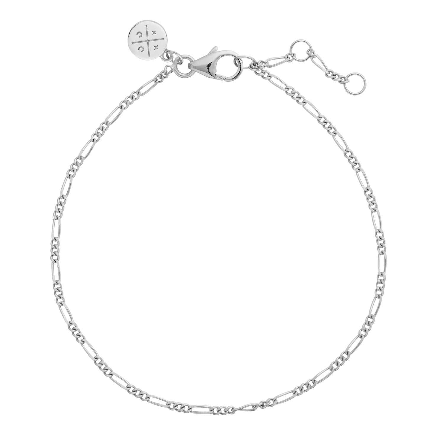 Women’s Figaro Chain Bracelet Silver Cartilage Cartel