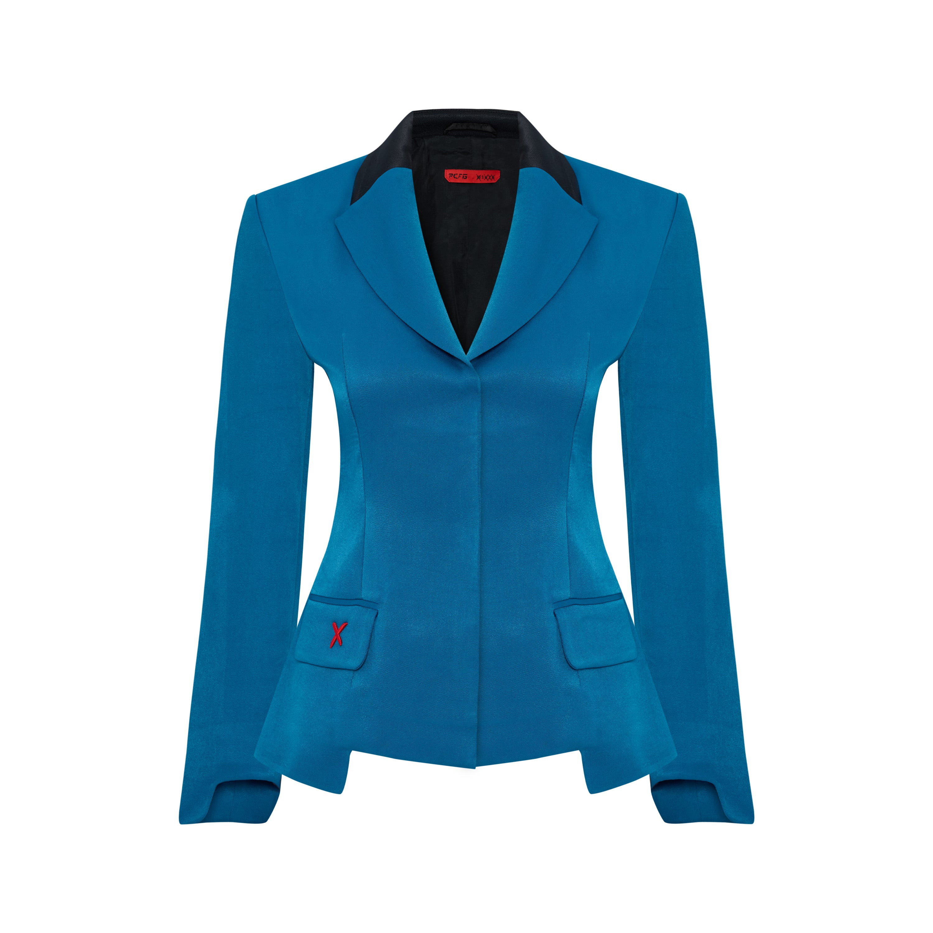 Pcfg Women's Woven Jacket - Moroccan Blue In Blue