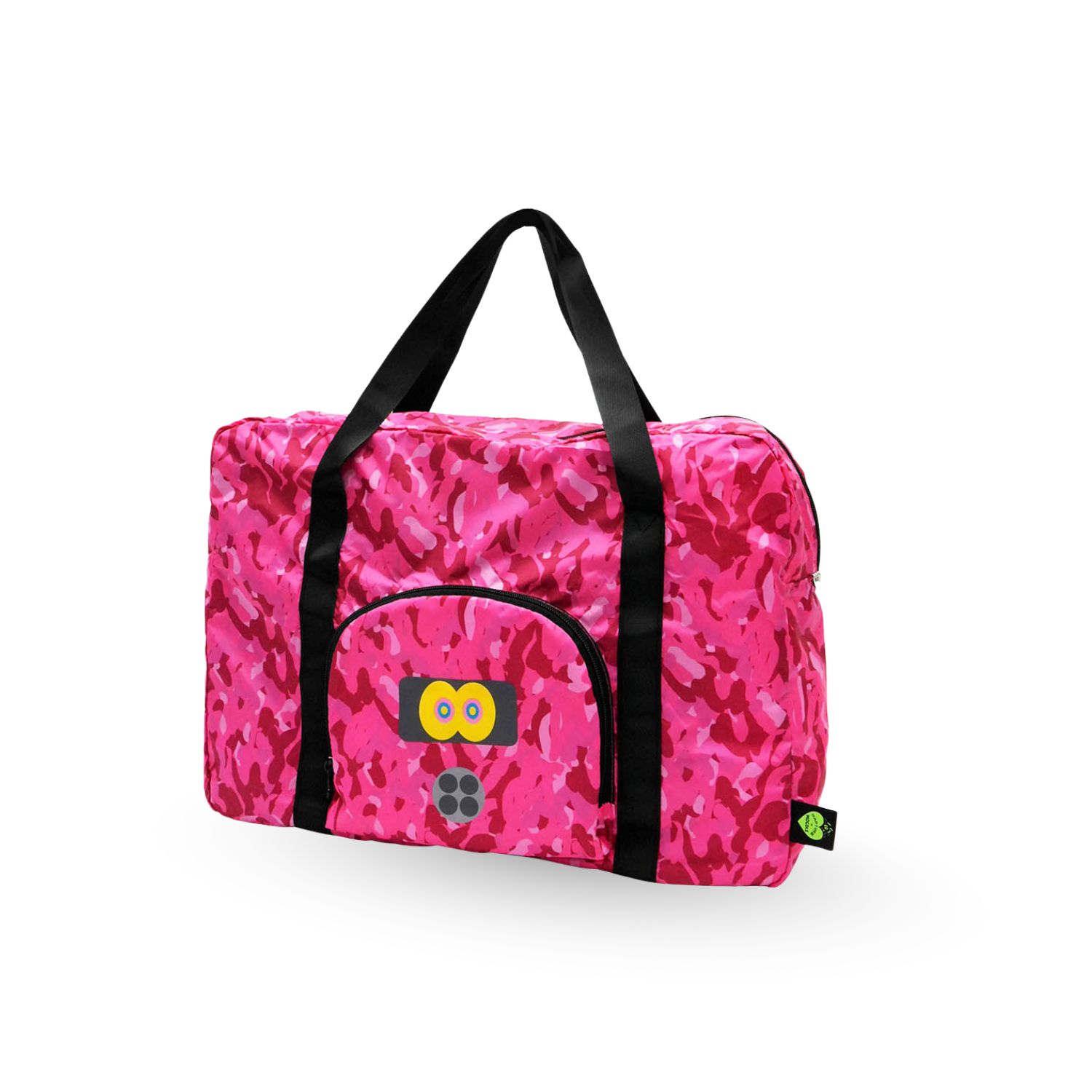 Mogols - Hazaerd Pink Foldable Travel Bag | One Size | Kapture