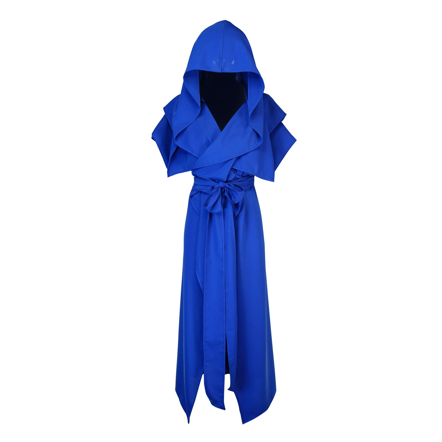 Women’s Royal Blue Trench Cloak L/Xl Jennafer Grace