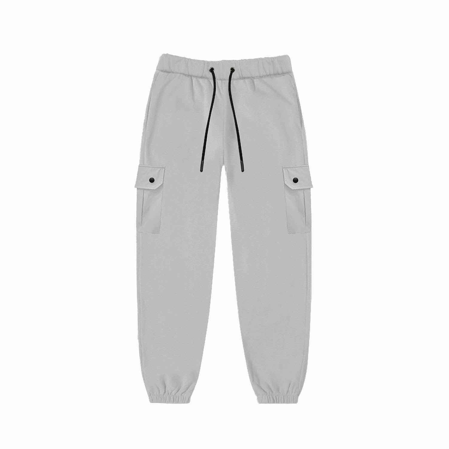 Kapture Men's Side Pocket Travel Jogger Pants - Grey In Grey