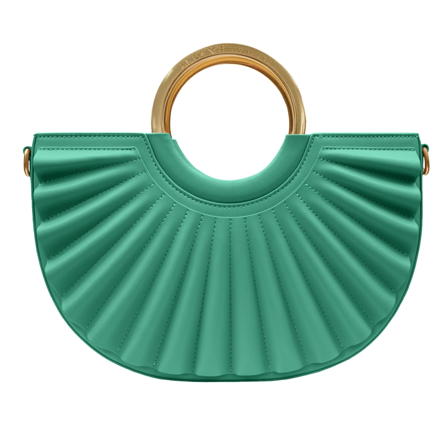 Alkeme Atelier Women's Water Moon Cross Body Pretty Green