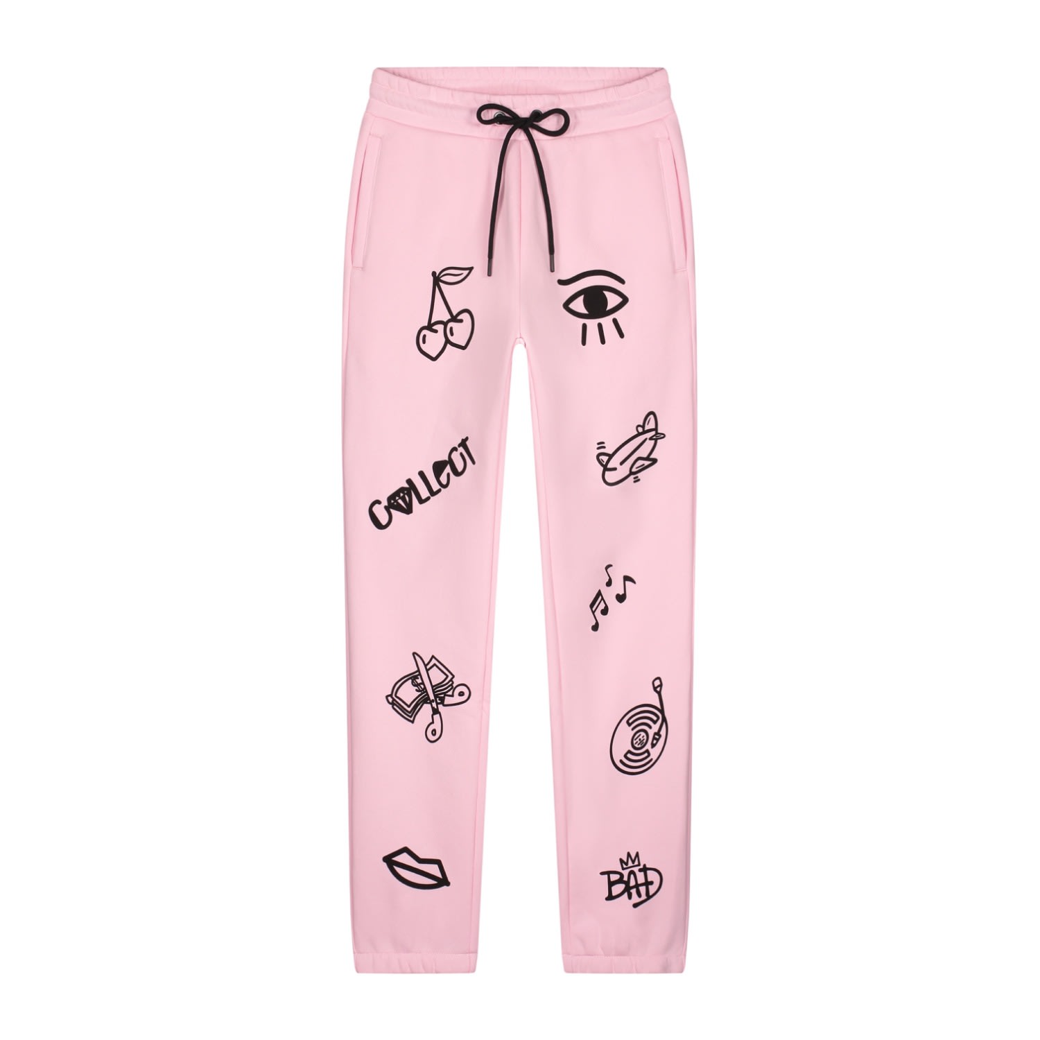 COLLECT THE LABEL WOMEN'S FUNKY SWEATPANTS PINK
